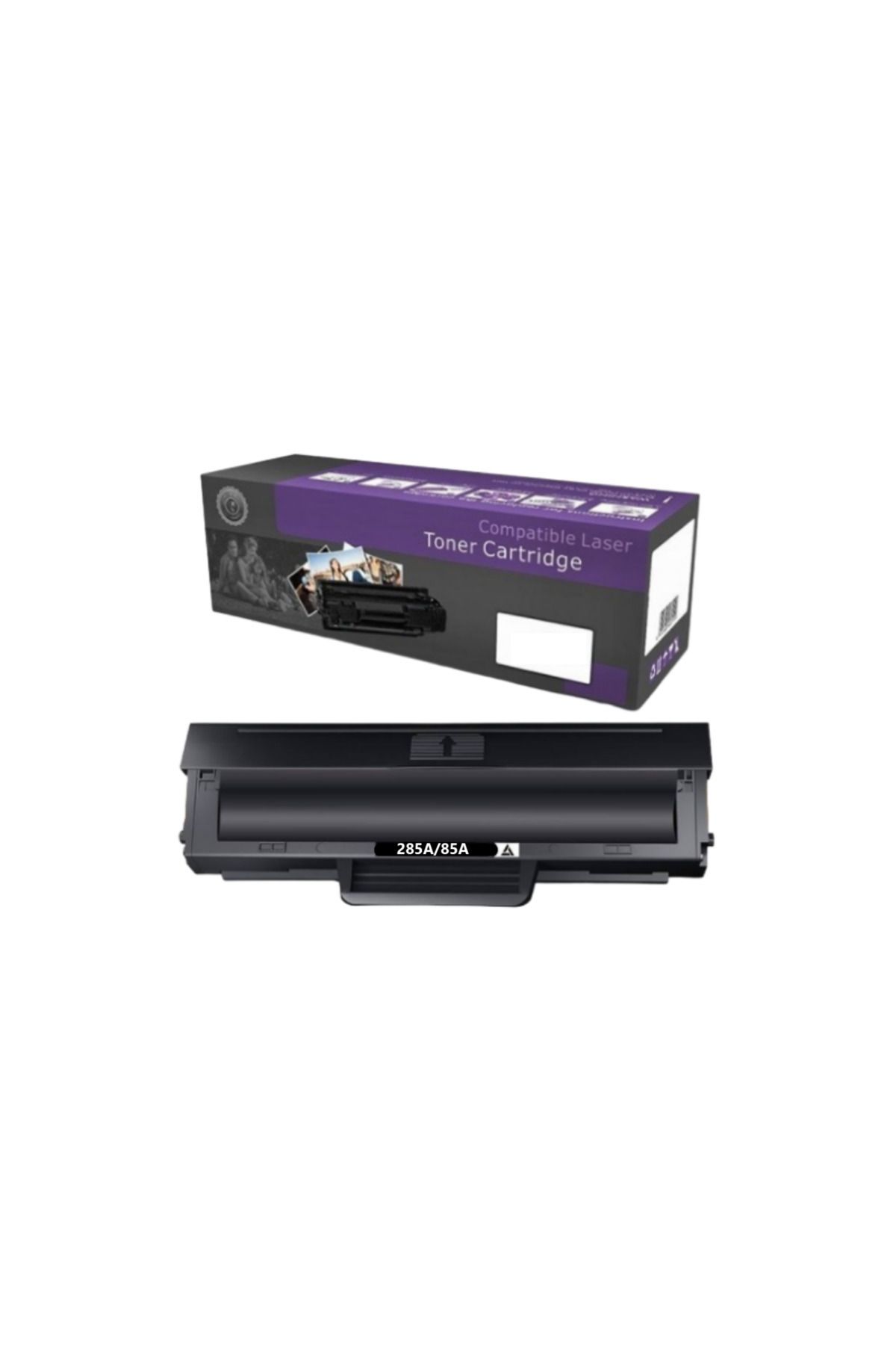 HP 85A / CE285A Muadil Toner Çipli -HP LaserJet P1100 M1214 Uyumlu, Yüksek Verimli Yazıcı Kartuşu