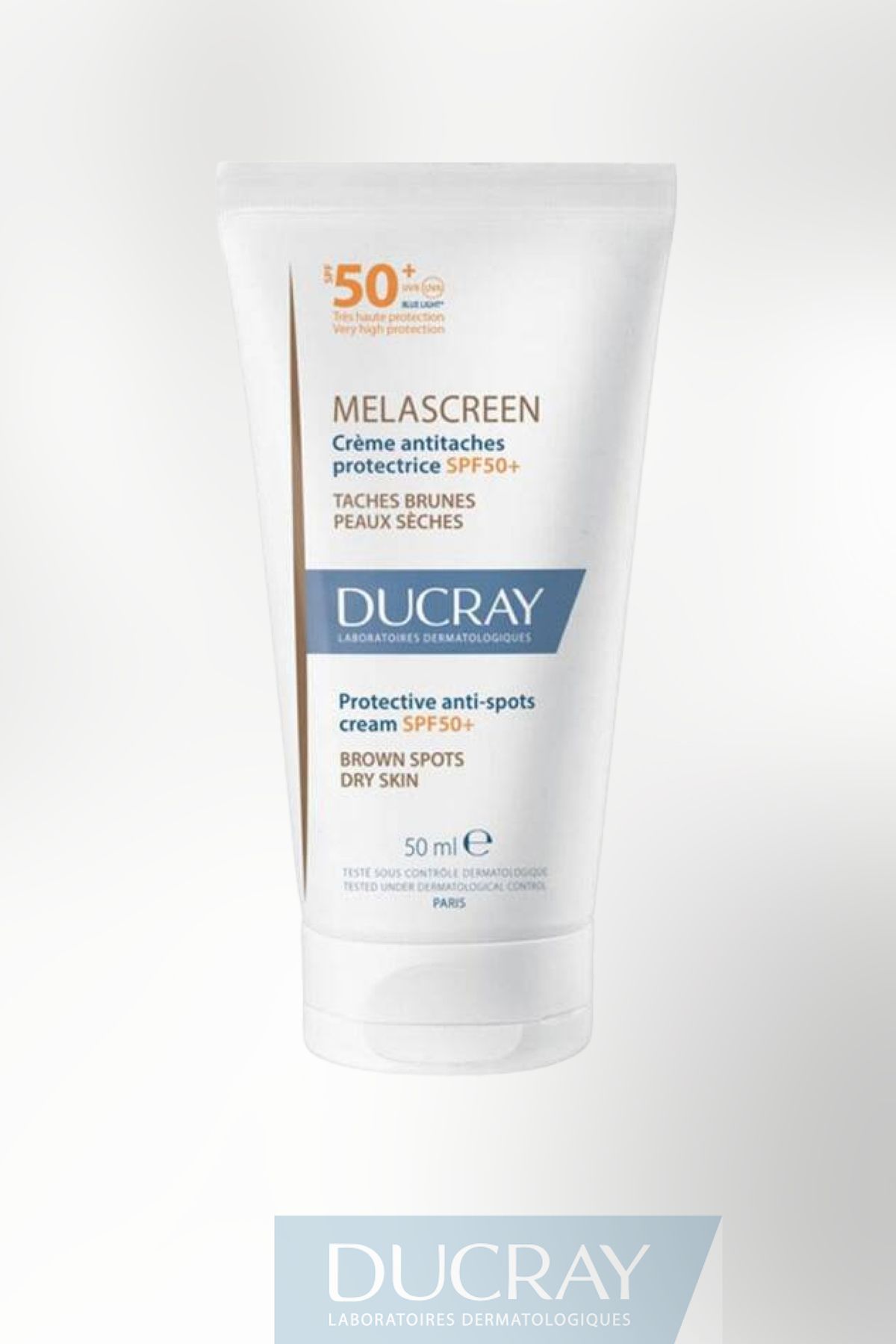Ducray Melascreen UV Cream SPF 50+ Leke Karşıtı Kuru Ciltler İçin Güneş Koruyucu 50 ml Protective Anti-spot
