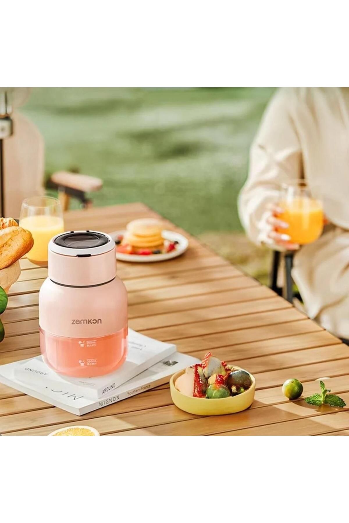SUNUP SN-25967 Taşınabilir Pembe Meyve Sıkacağı