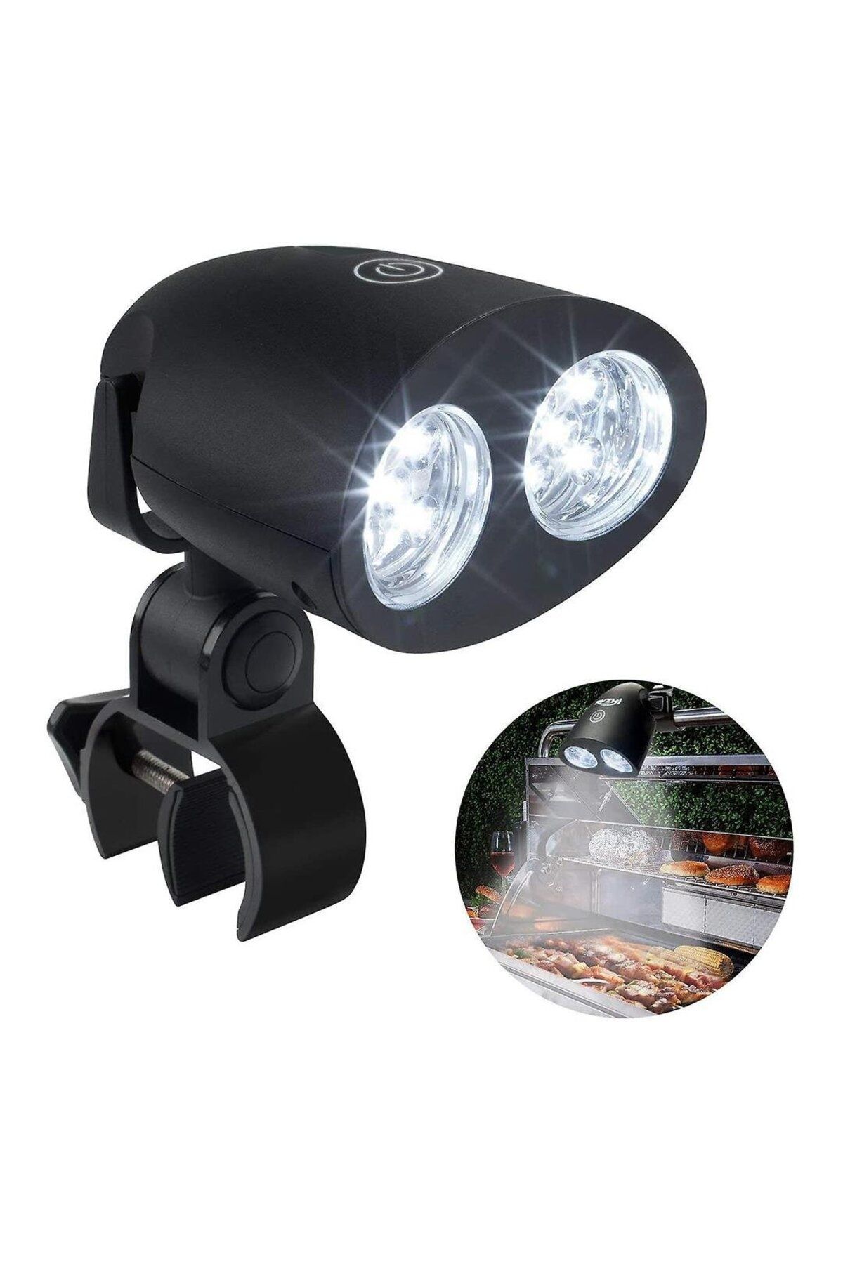 SUNUP SN-20308 Pilli Bisiklet Farı 10 Ledli Mangal - Kamp Lambası (450 Lümen- 4 Watt)