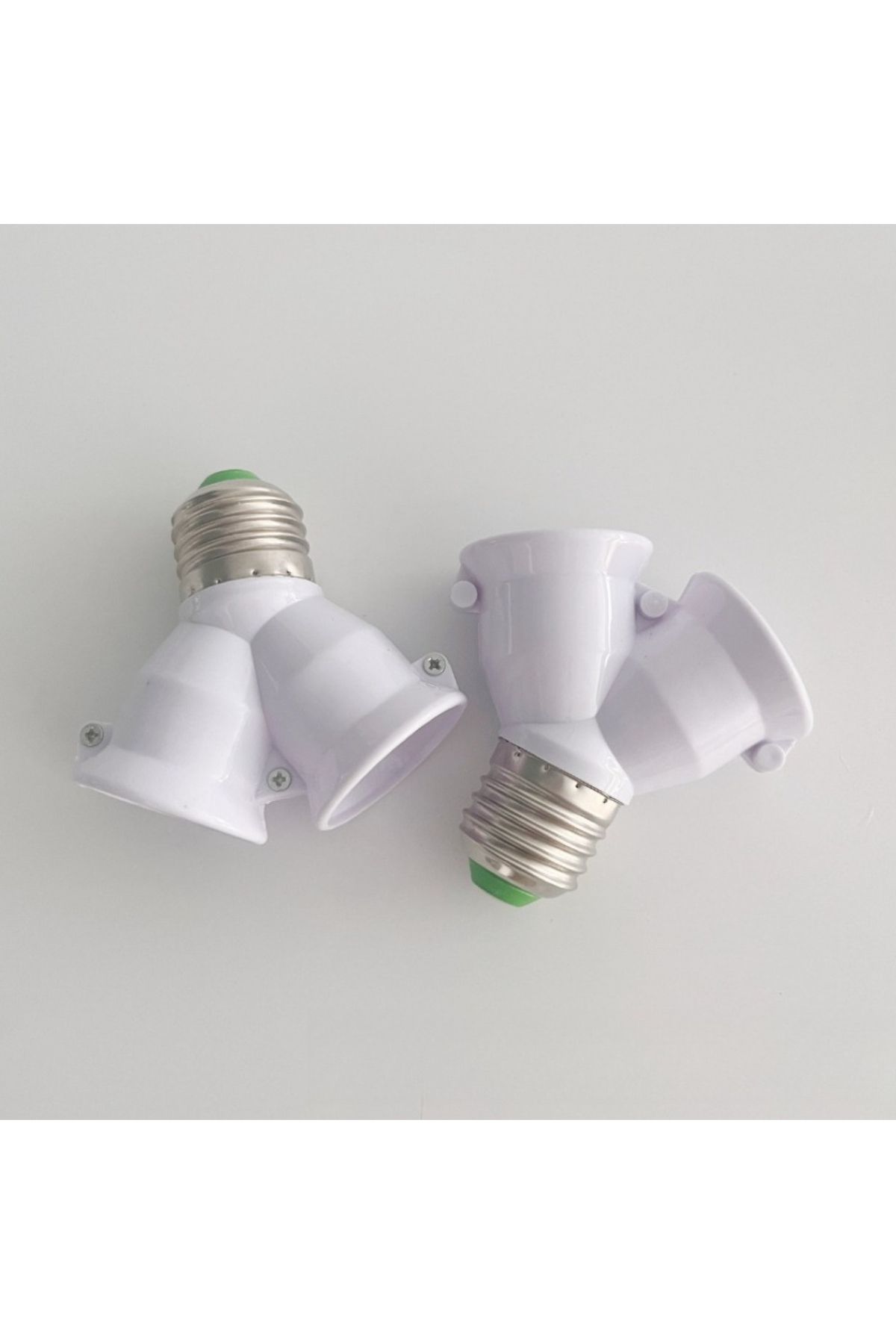 Choice-E27 Led Base Light Lamp Bulb Socket E27 To 2-e27 Splitter Adapter Hot Base 4