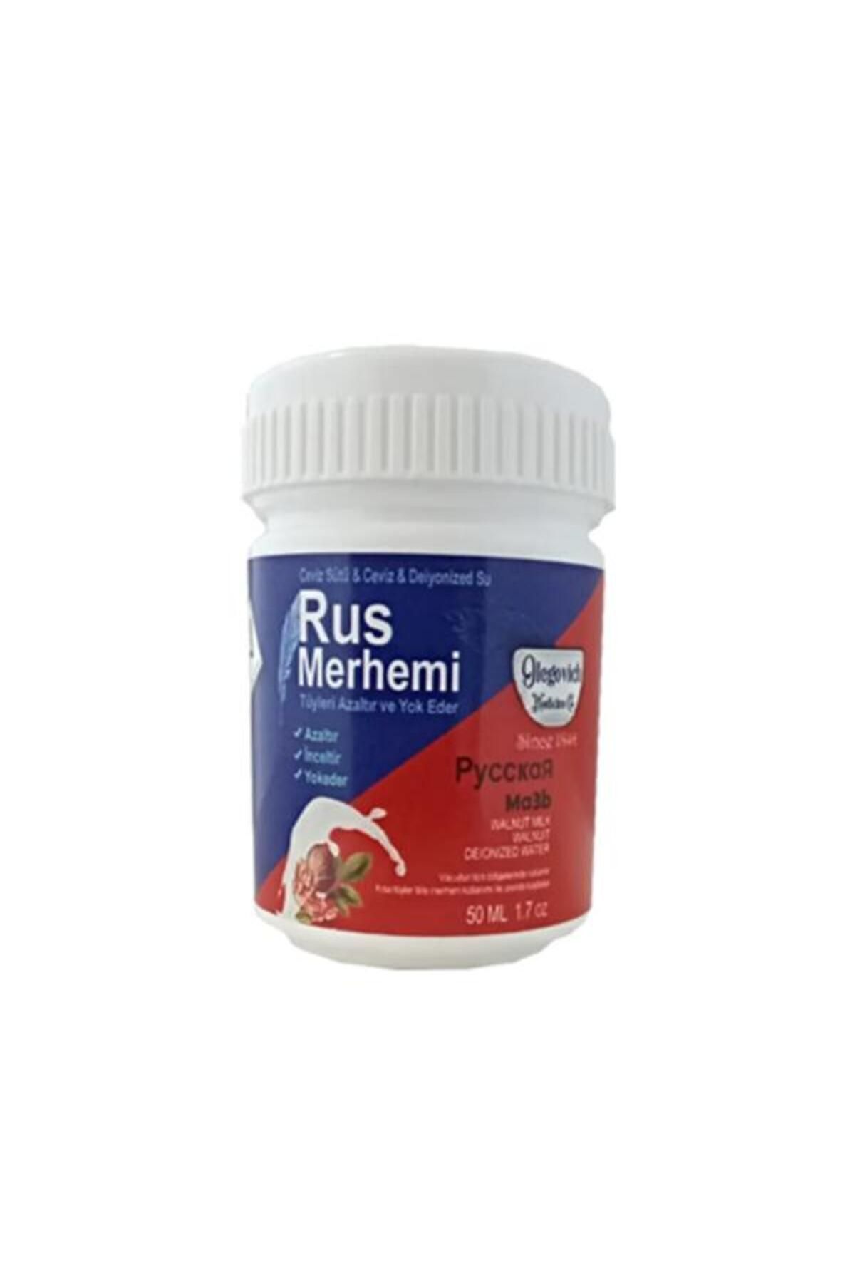 feifei Olegovich Medicine Rus Merhemi Tüy Azaltıcı Ve Yok Edici Kremi 50 Ml