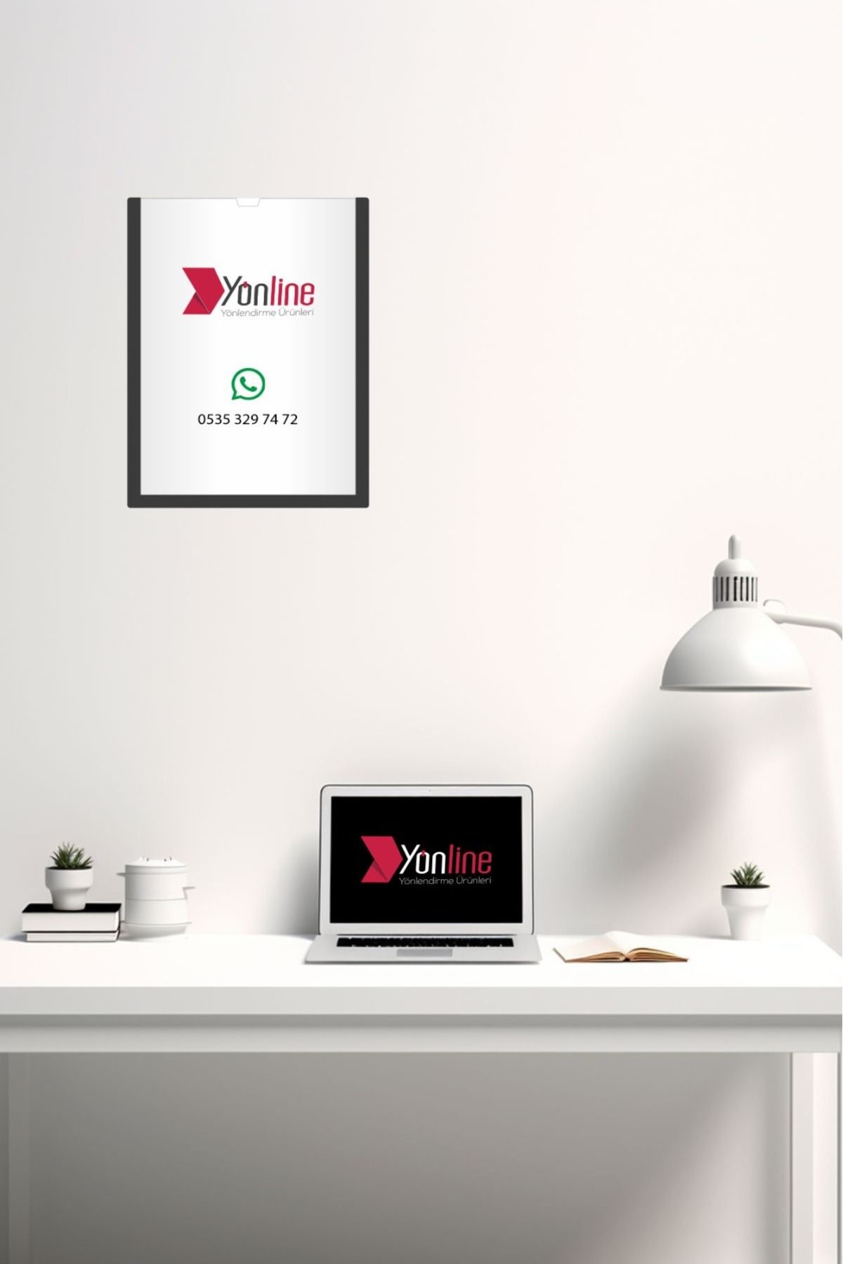 Yönline-2 Pieces A4 Anthracite Document Certificate Frame Self-Adhesive Easy to Replace Foil 5
