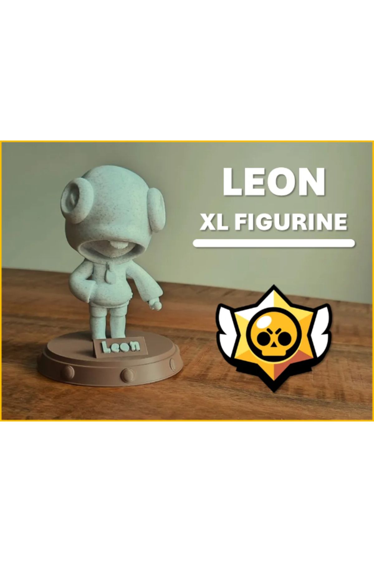 NOMOTHETIC Leon Figür – XL Brawl Stars Modeli