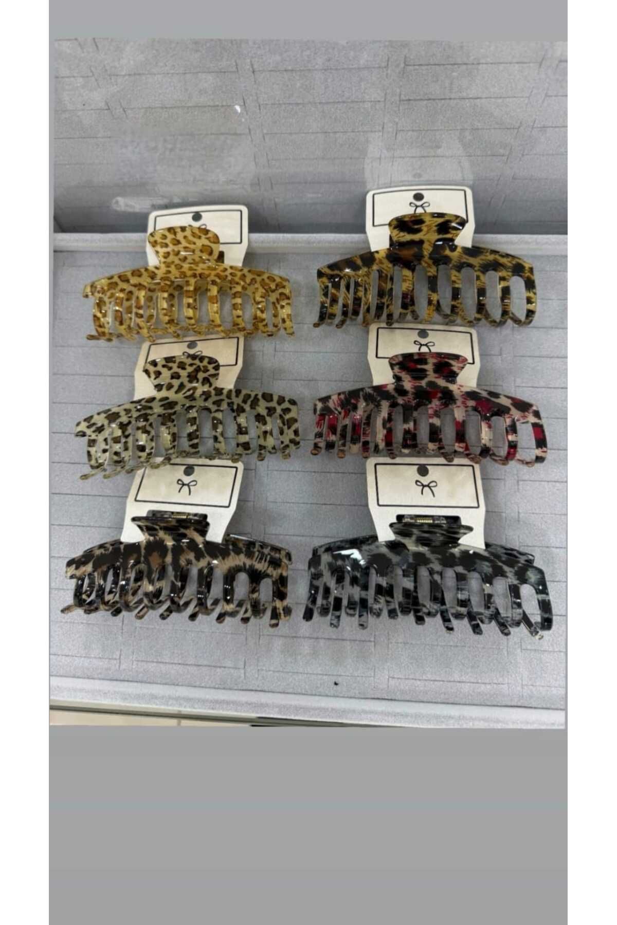 DerinSteelStyle Kahverengi Leopar Desenli Mandal Toka