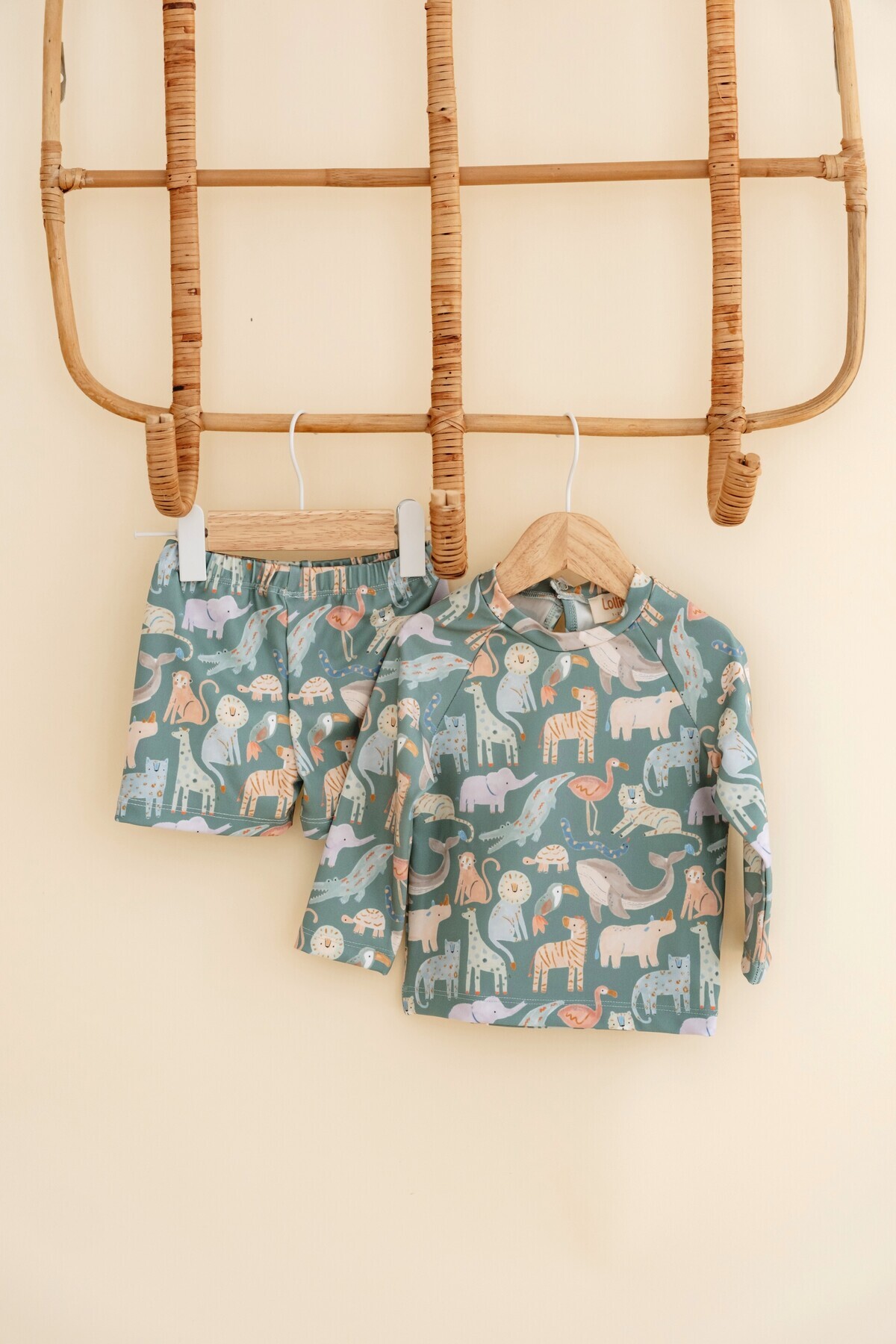 Lollie Baby&Kids Uv Korumalı Mayo 50 Upf Bebek & Çocuk - Safari fotoğrafı 2 (önizleme)