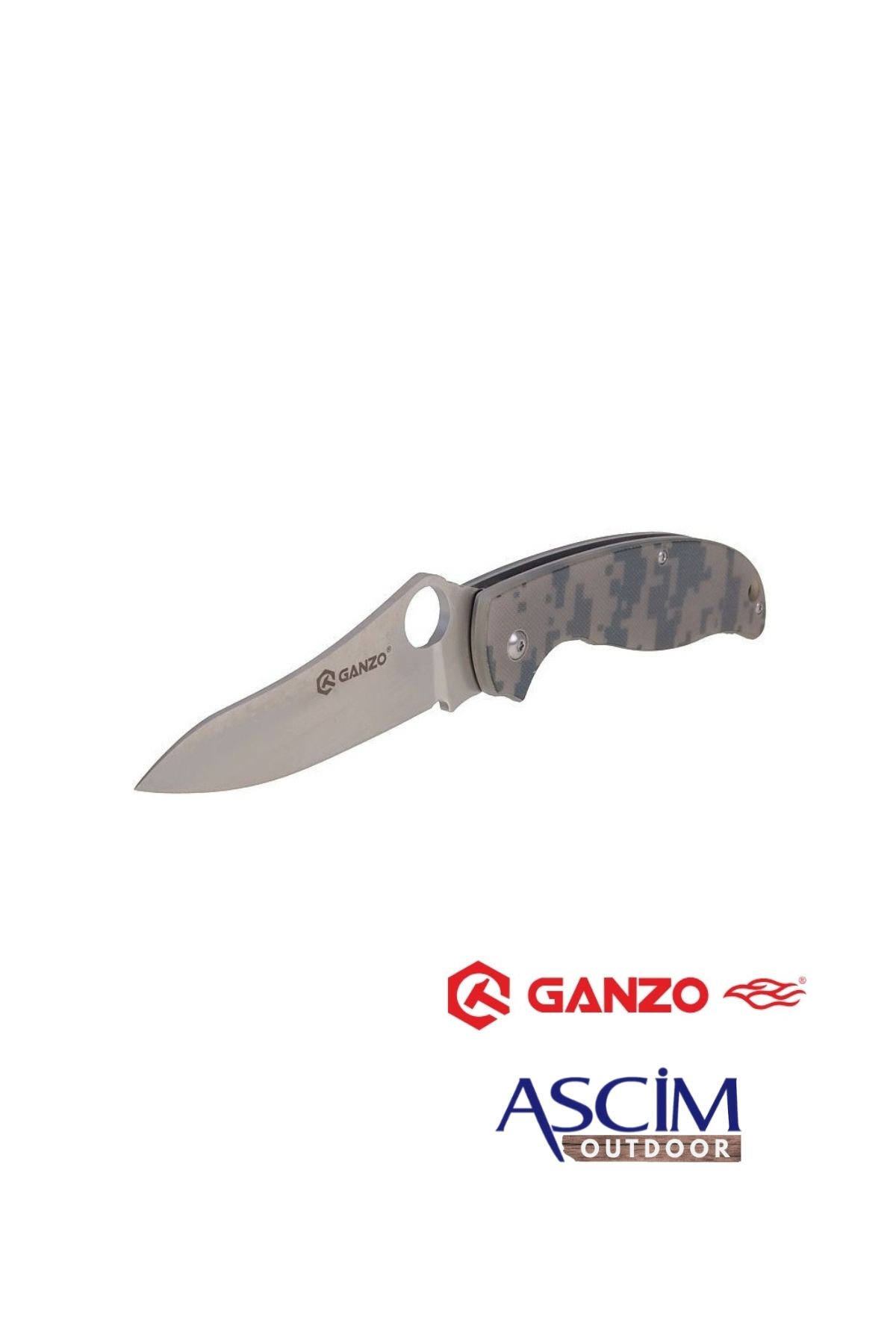 Ganzo G734 Kamuflaj Desenli Bıçak