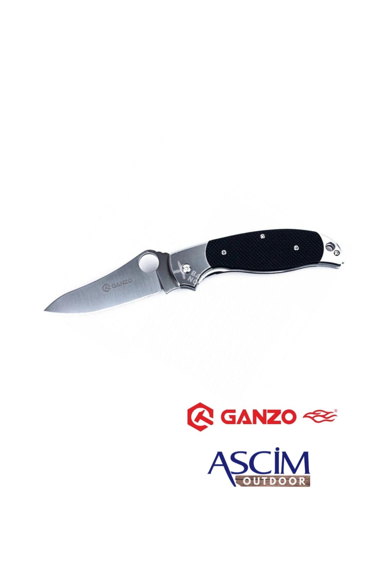 Ganzo G7371 Bıçak | Siyah