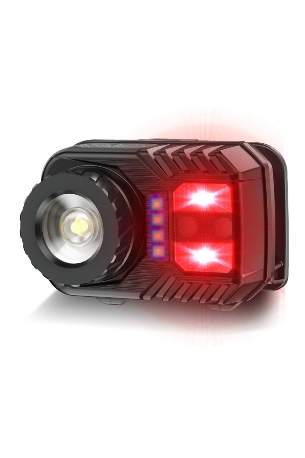 No8 Home Ps-571 Sensör Xpg Cob Led Usb Şarj Edilebilir Lityum Pilli Zoomlu Kafa Lambası