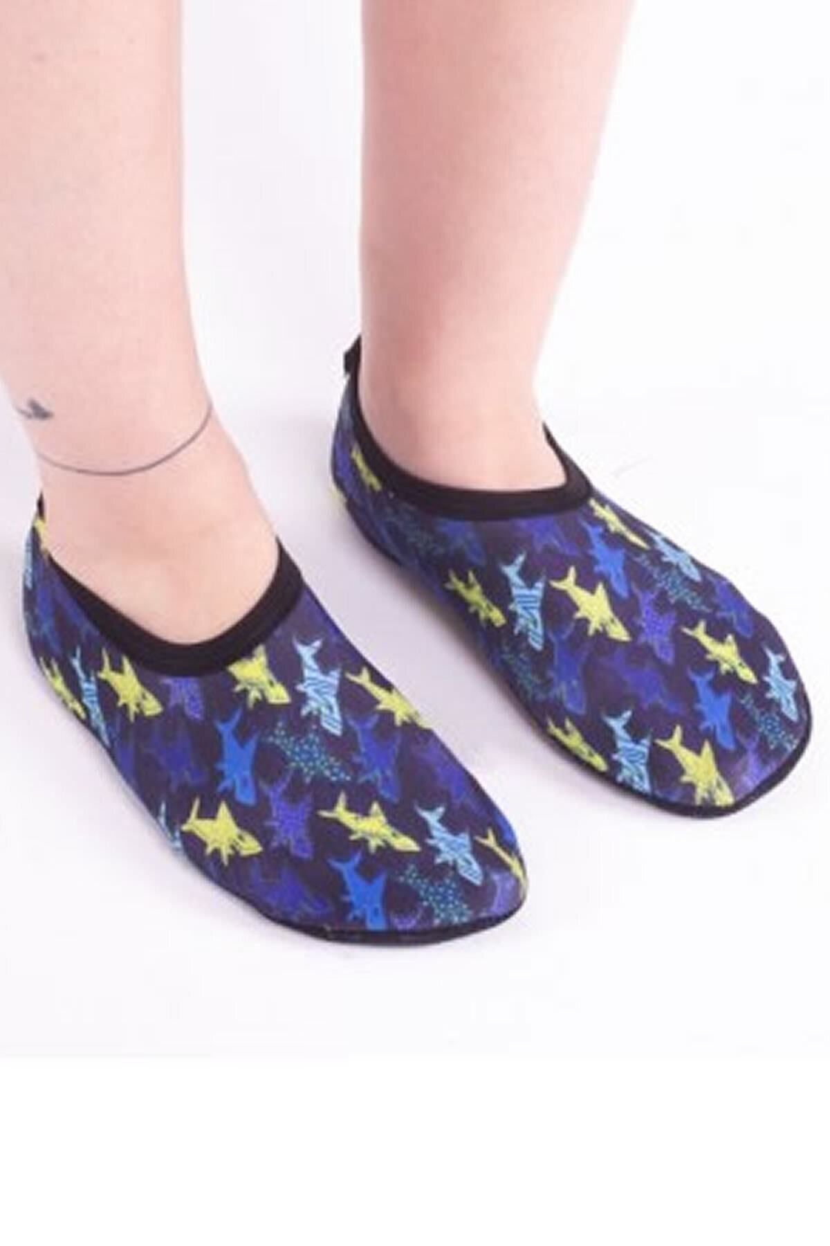 Savana-Unisex παιδικά παπούτσια θάλασσας Navy Blue Shark 4