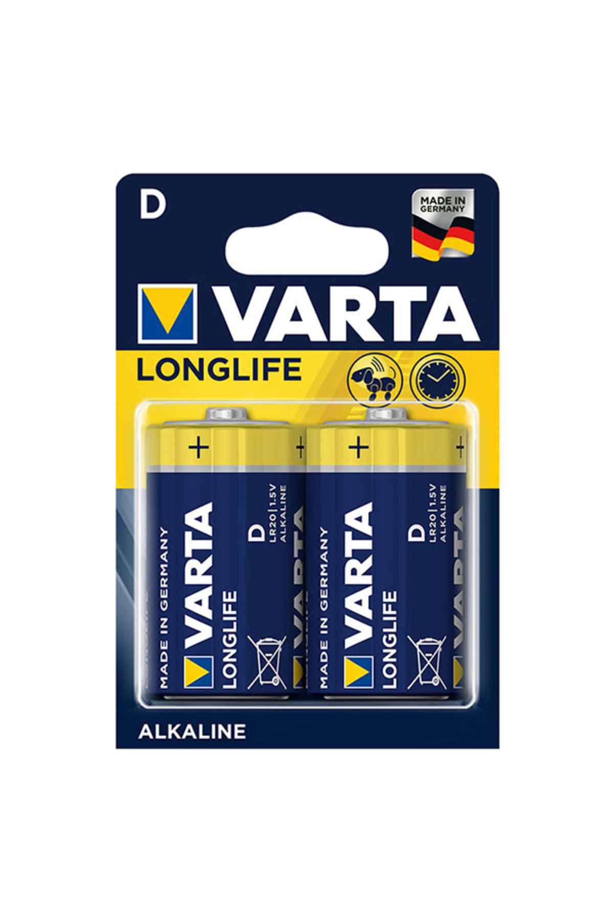 Modafiks LONGLIFE POWER ALKALİN BÜYÜK BOY D PİL 2Lİ PAKET FİYAT (5122)