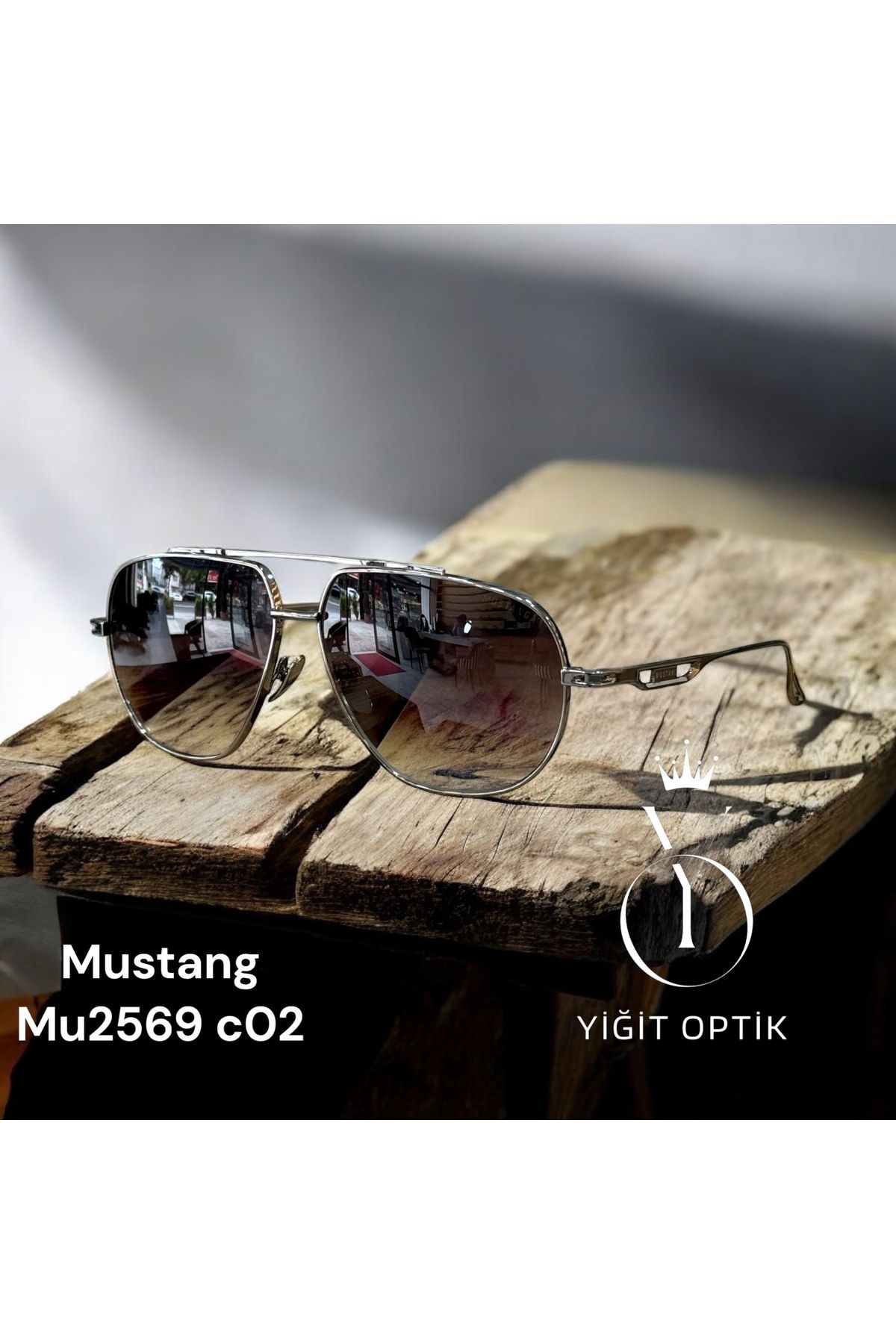 Mustang Mu2569 c02 61-13-145 erkek güneş gözlüğü