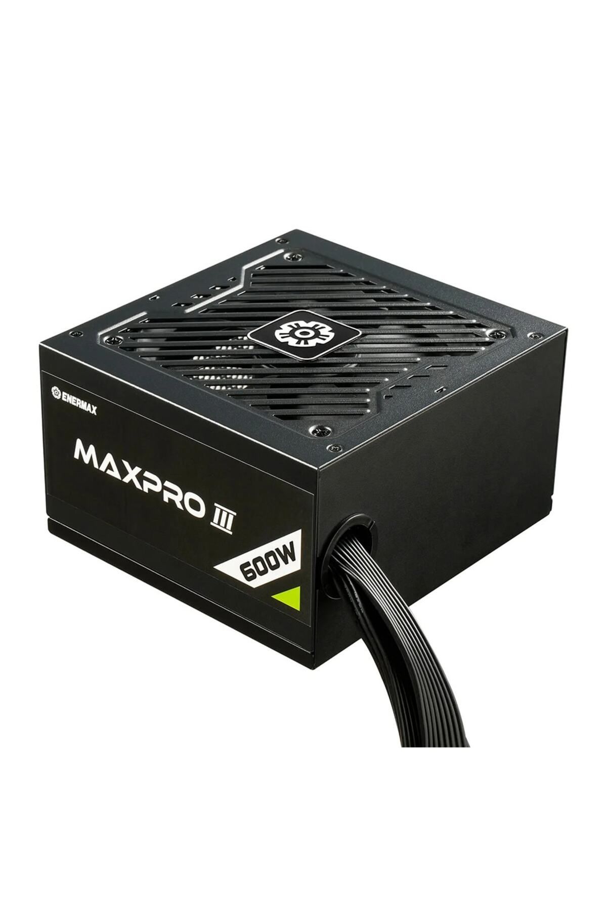 ENERMAX MAXPRO III 600W 80+ Standart 120mm Fanlı BULK Güç Kaynağı (EMP600WBULK)