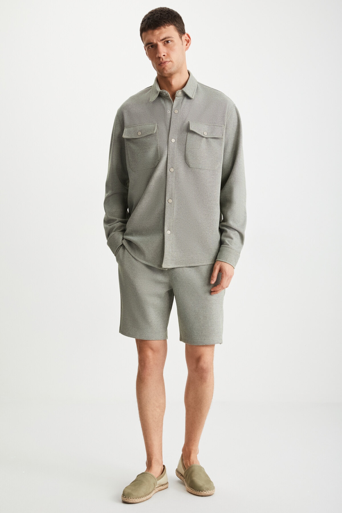 GRIMELANGE  Ramadanp014 Erkek Haki Şort & Bermuda - Görsel 4