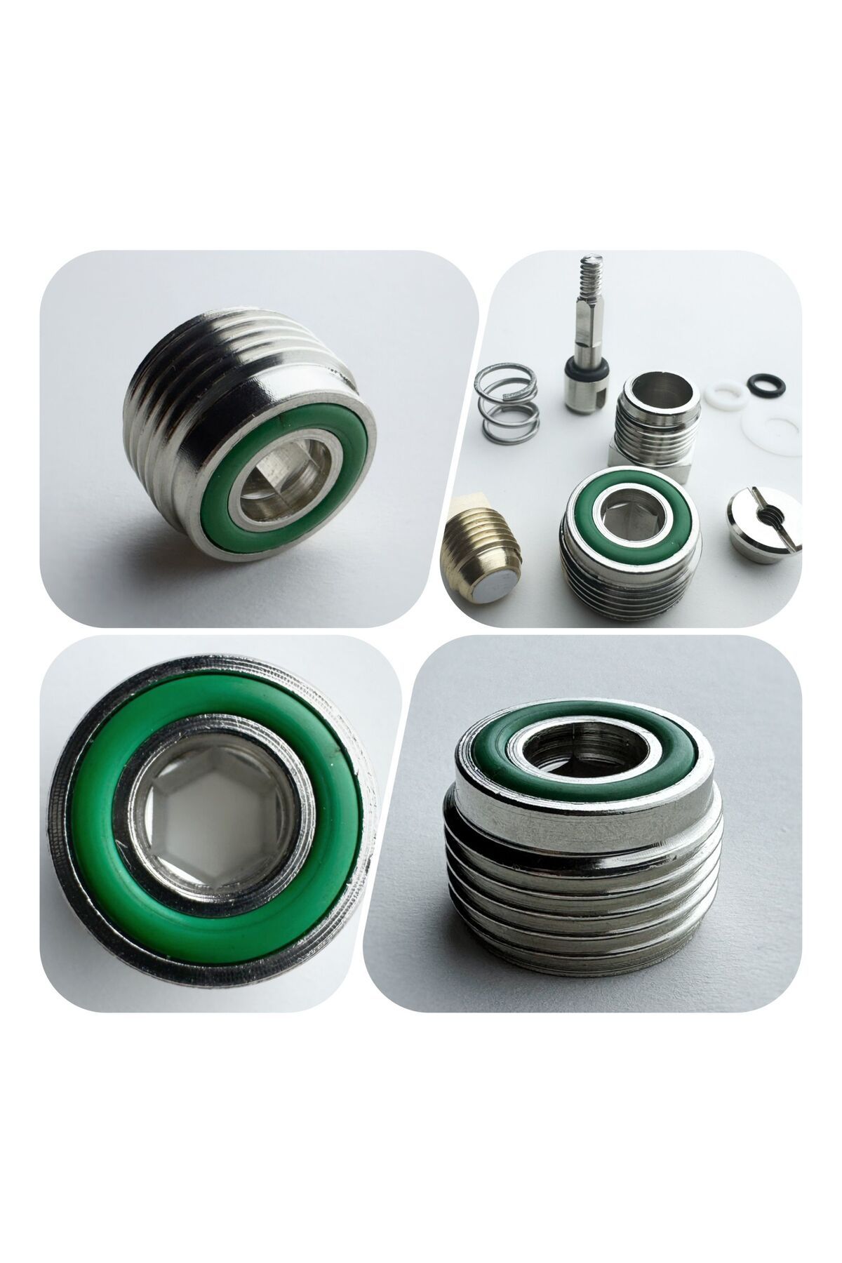 قطعه سیلندر غواصی شیر آداپتور INT DIN INSERT CNR