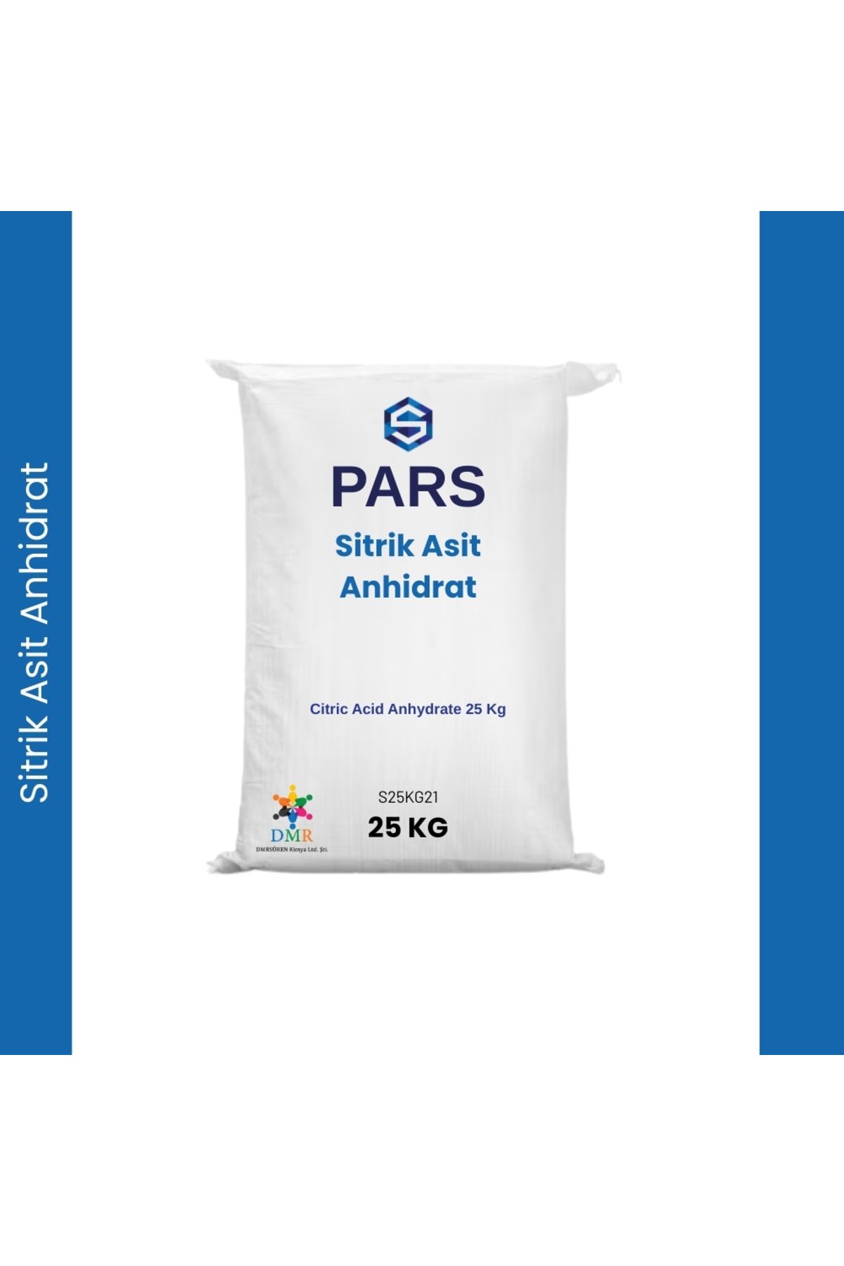 Pars Sitrik Asit Anhidrat 25 Kg