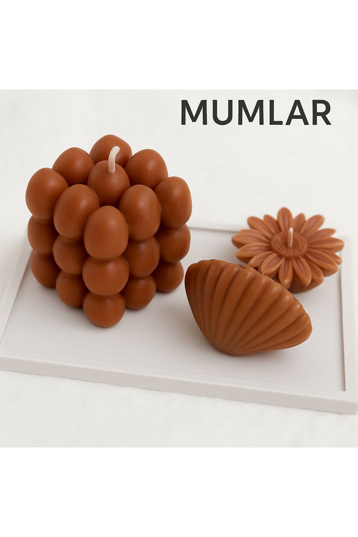 Handmade Dekoratif mumlar