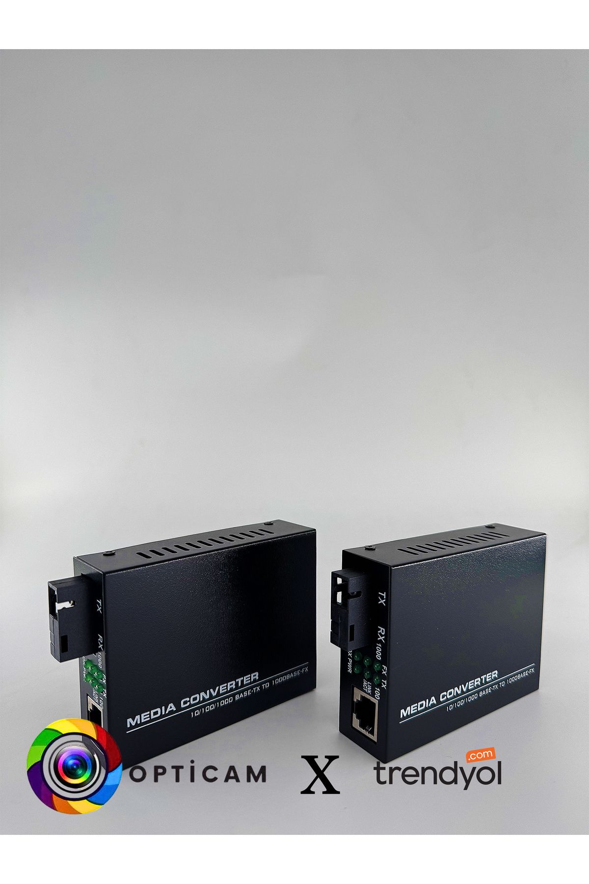 Opticam Fiber Media Converter 20KM