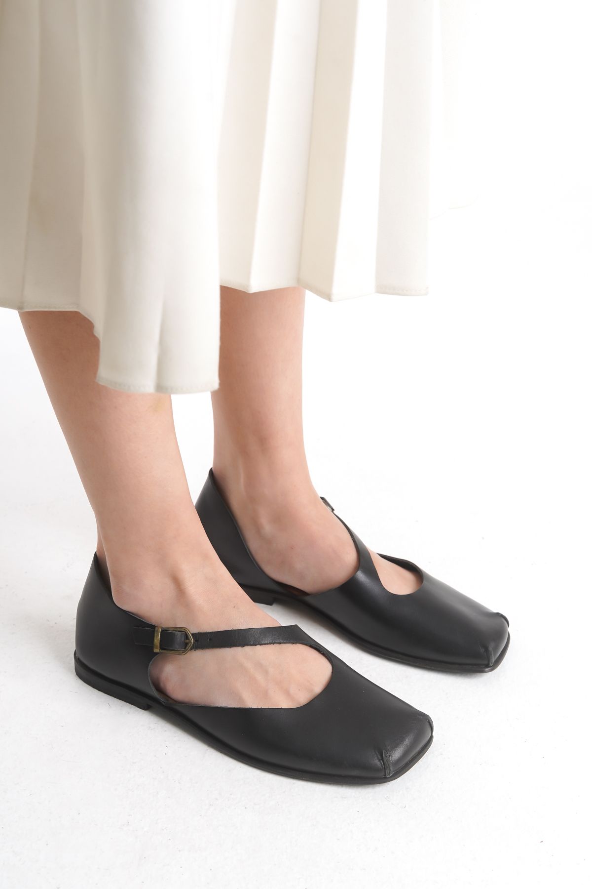 DaphneSandals El Yapımı Hakiki Deri Kadın Ayakkabı - DP01