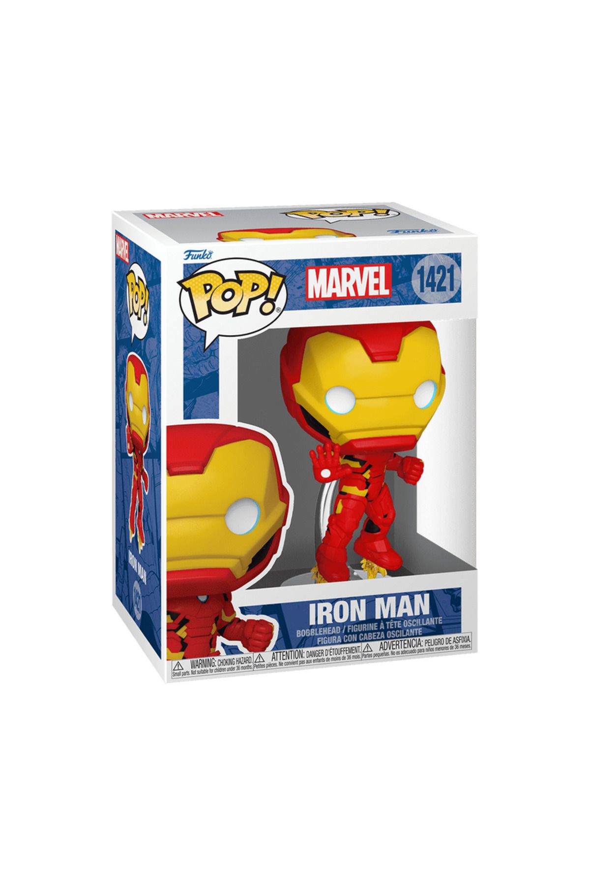 Funko Pop Marvel 1421 Iron Man Figürü – New Classic Tasarım (Orijinal)