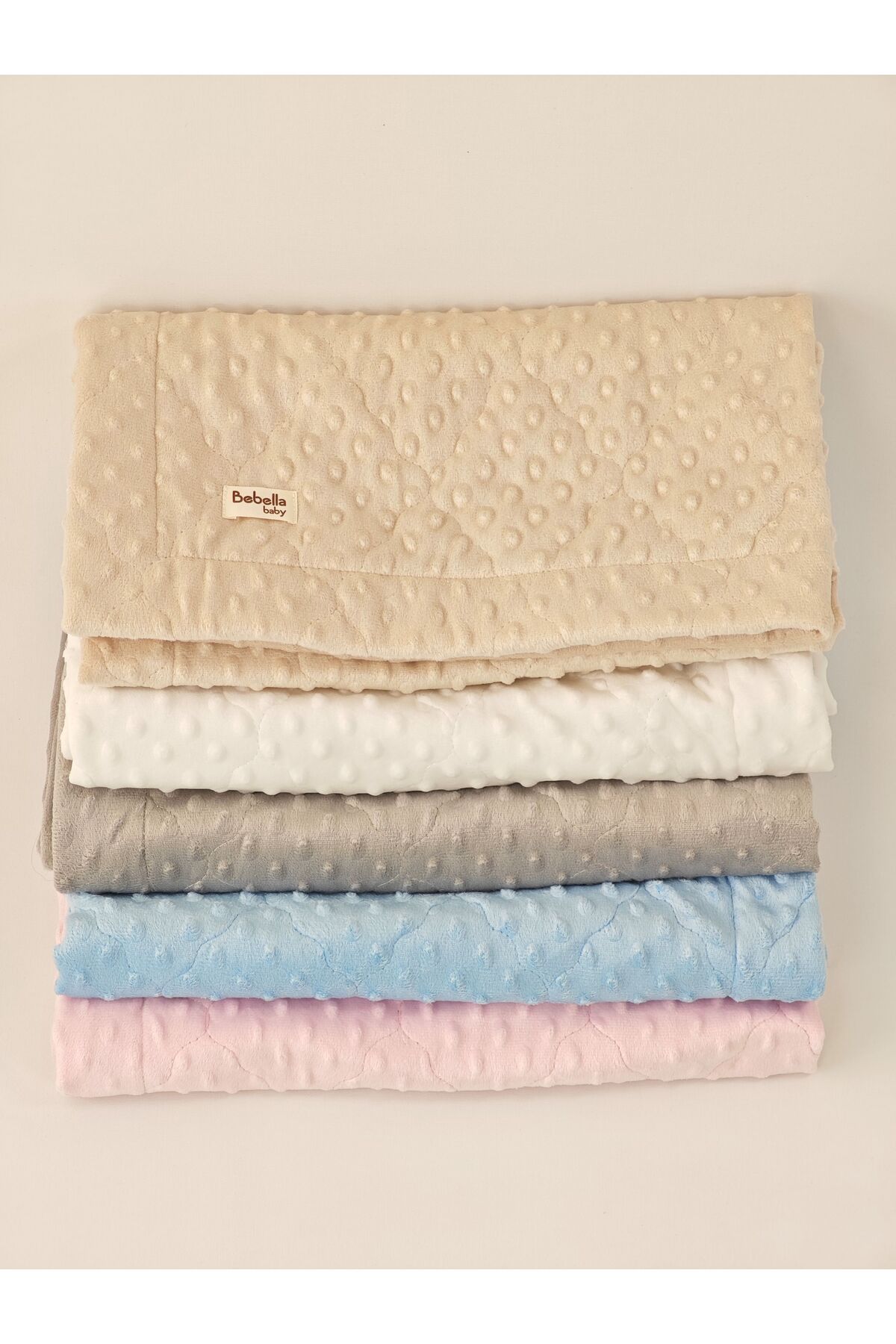 Bebella-Quilted Chickpea Baby Swaddle Blanket – Double Sided / Seasonal / Newborn / Hospital Release 4