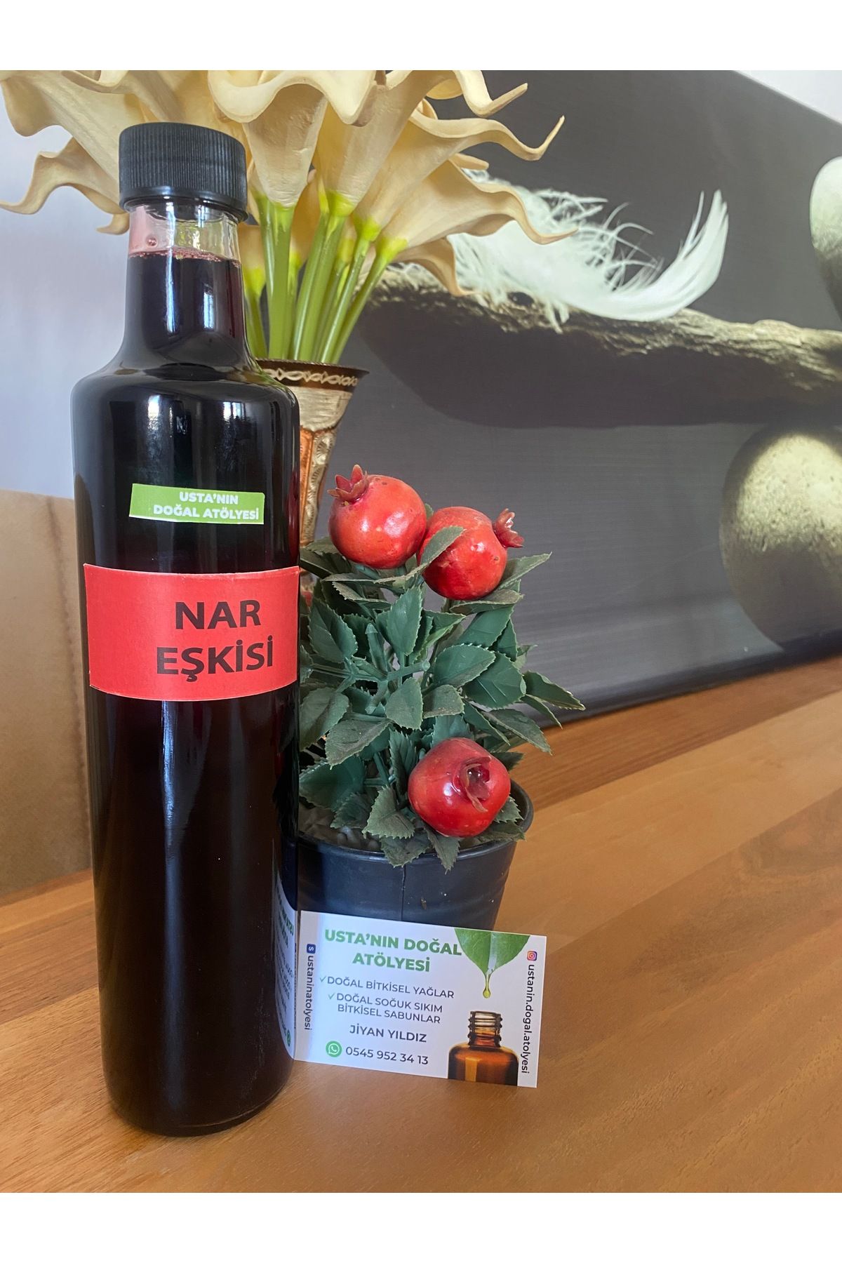 Usta’nın doğal atölyesi Nar ekşişi net 700 gr
