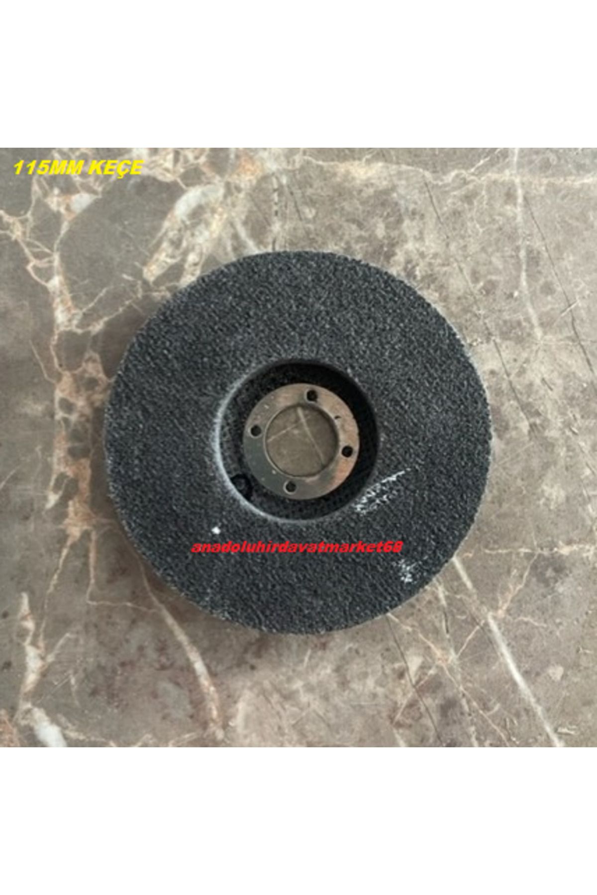 DMR 115MM KEÇE BALTA BIÇAK BİLEME KEÇESİ PARLATMA KEÇESİ POLİSAJ MOP KEÇE