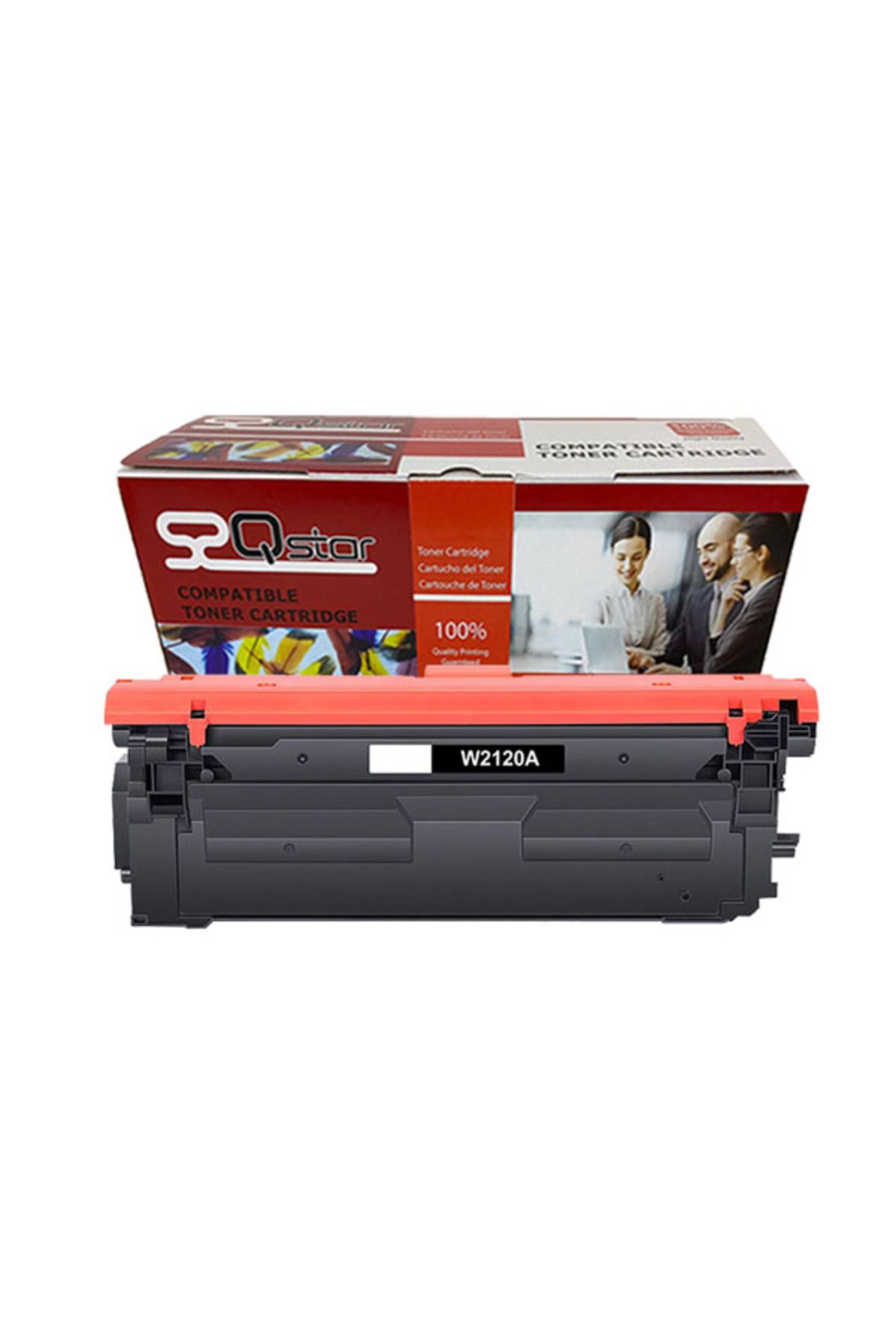 Qstar HP 212A W2120A SİYAH MUADİL TONER ÇİPLİ M554 M555 MFP M578