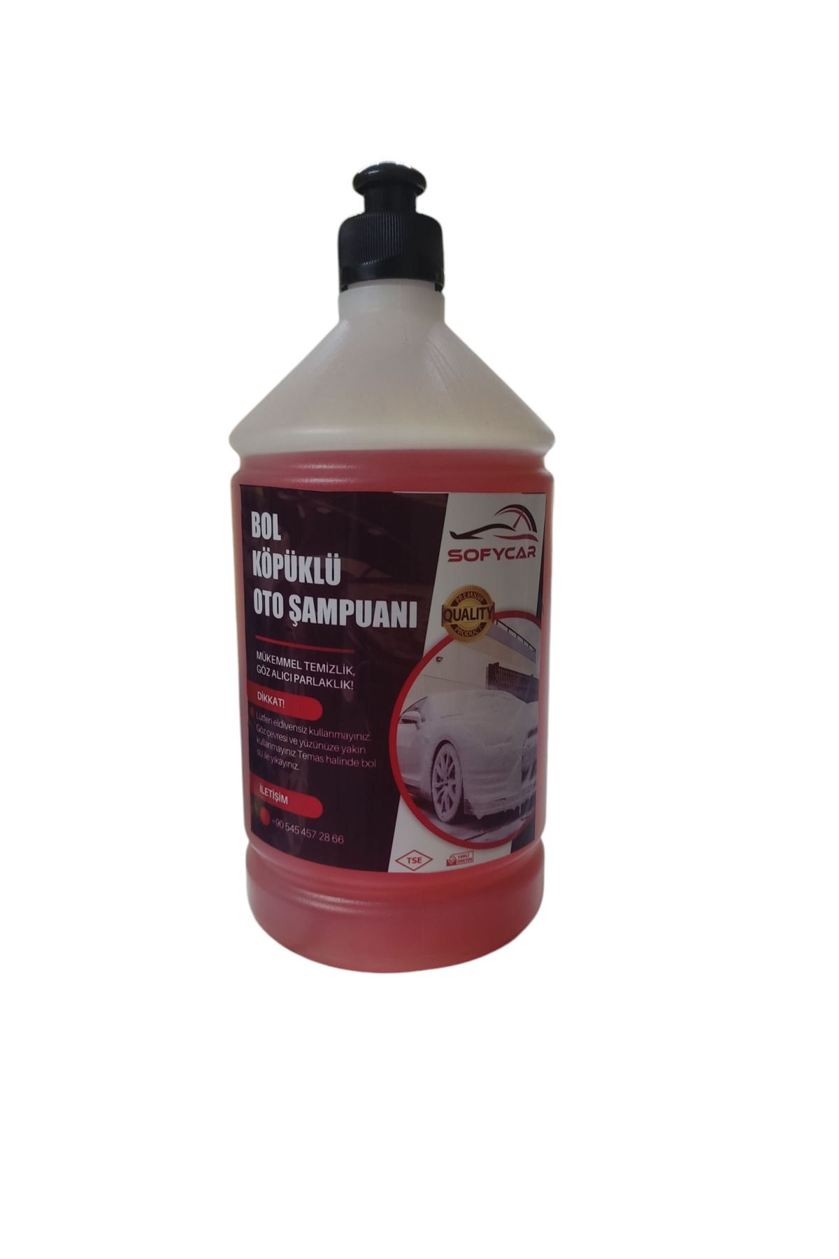 CAR 2 litre Bol cilalı köpüklü  Uyumlu  oto şampuanı