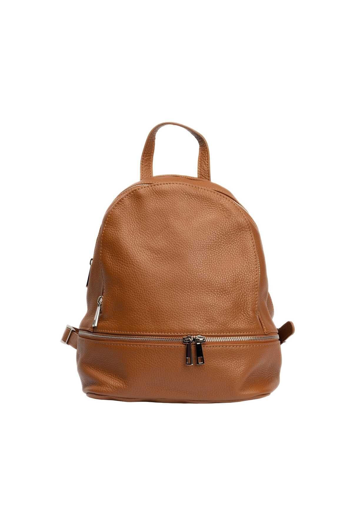 Toro Nero Rucsac De Damă Din Piele Întoarsă Maro Femeie - One Size