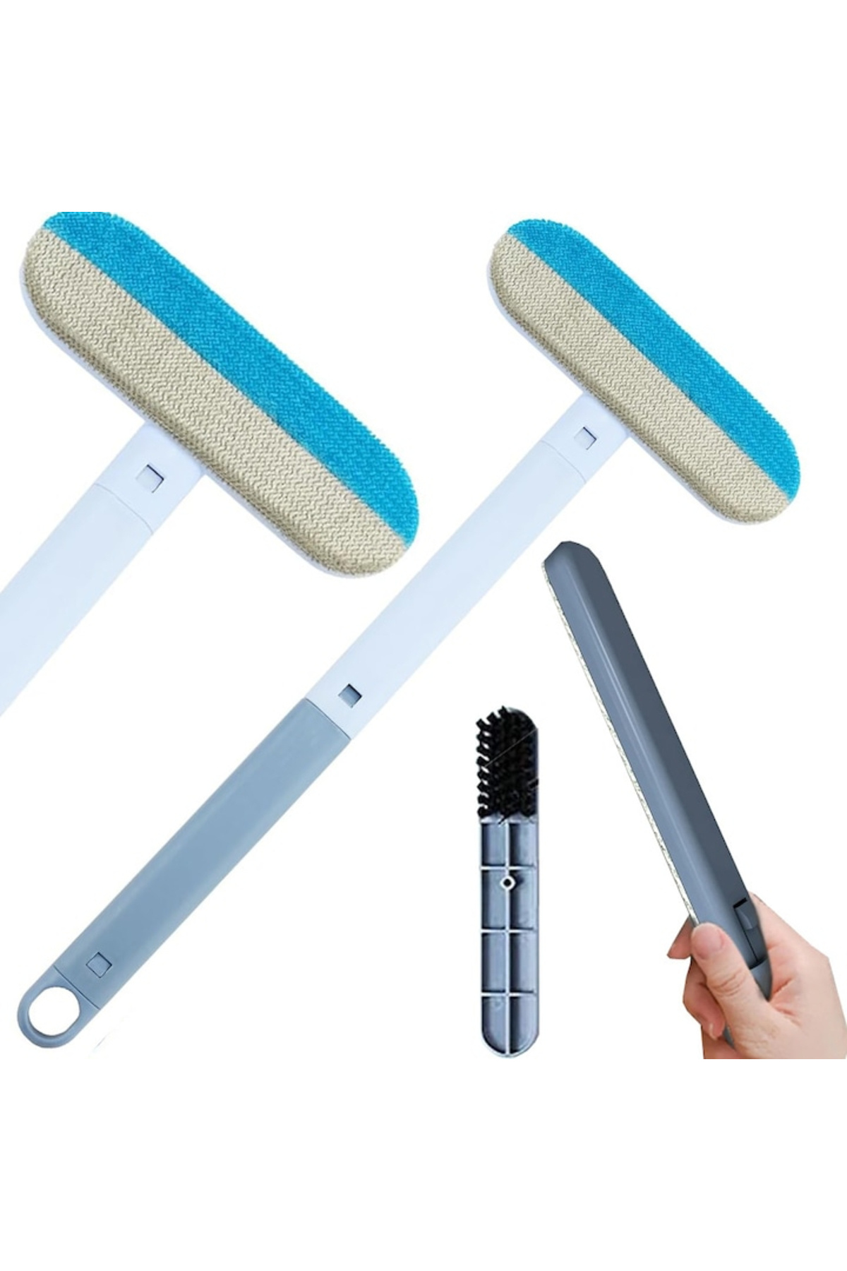 varioshop Perie De Curatat 4 In 1 Varioshop , Multifunctionala, Design Detasabil, Perie Pentru Indepartarea P - One Size