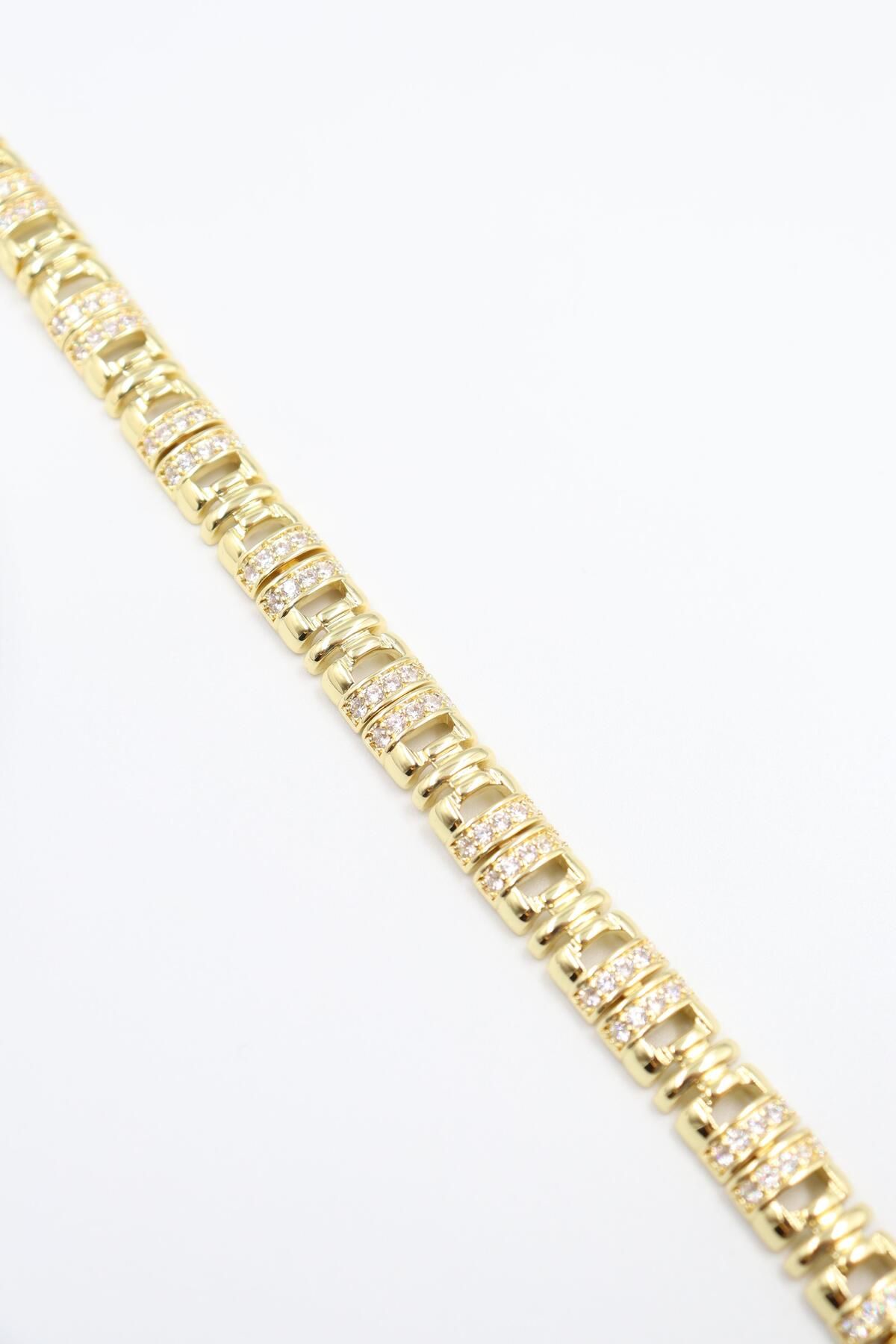 BY CANSU ACCESSORİES Angelina Gold Bileklik (14k)