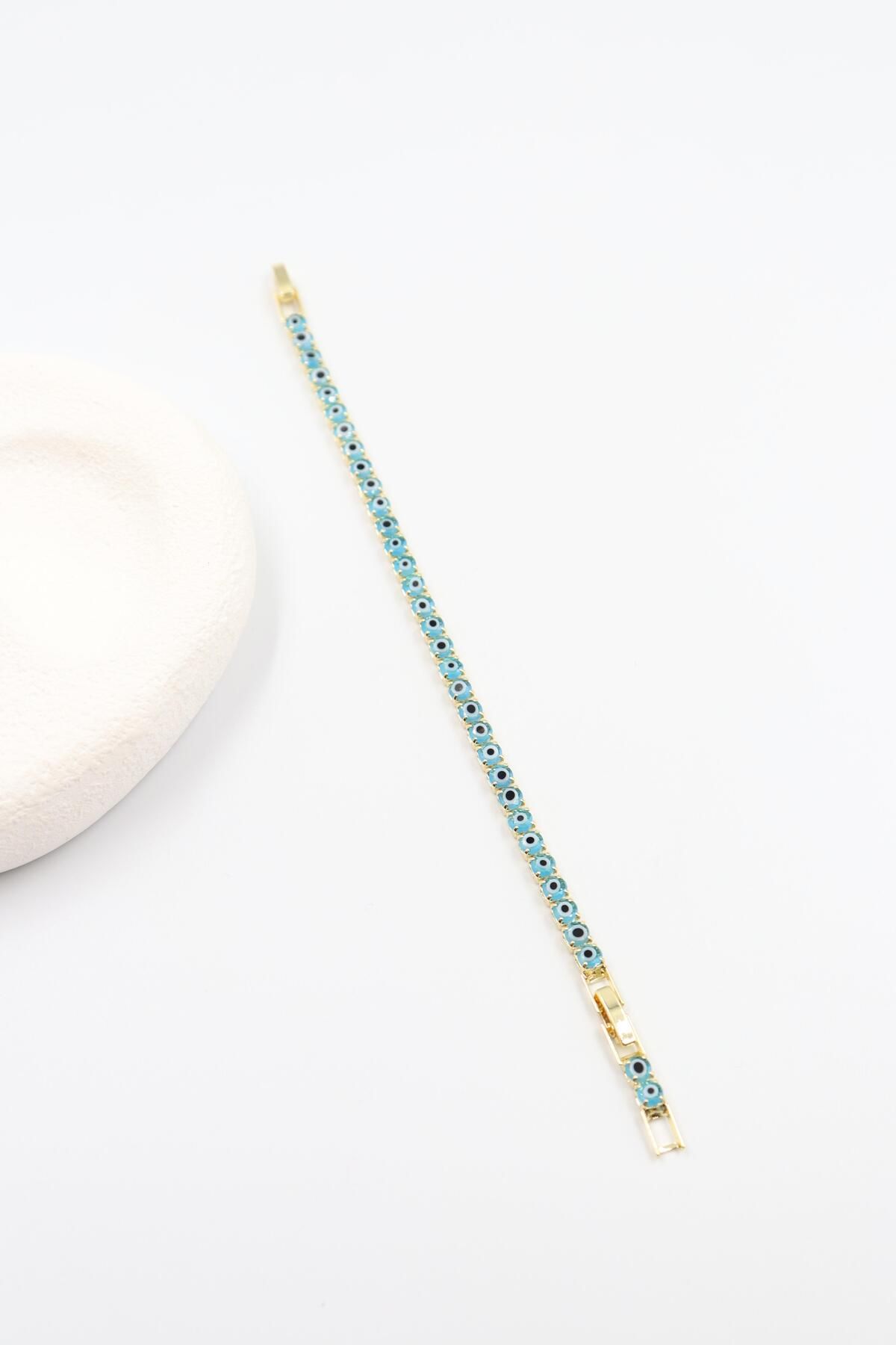 BY CANSU ACCESSORİES Benedetta-Rae Gold Bileklik (14k)
