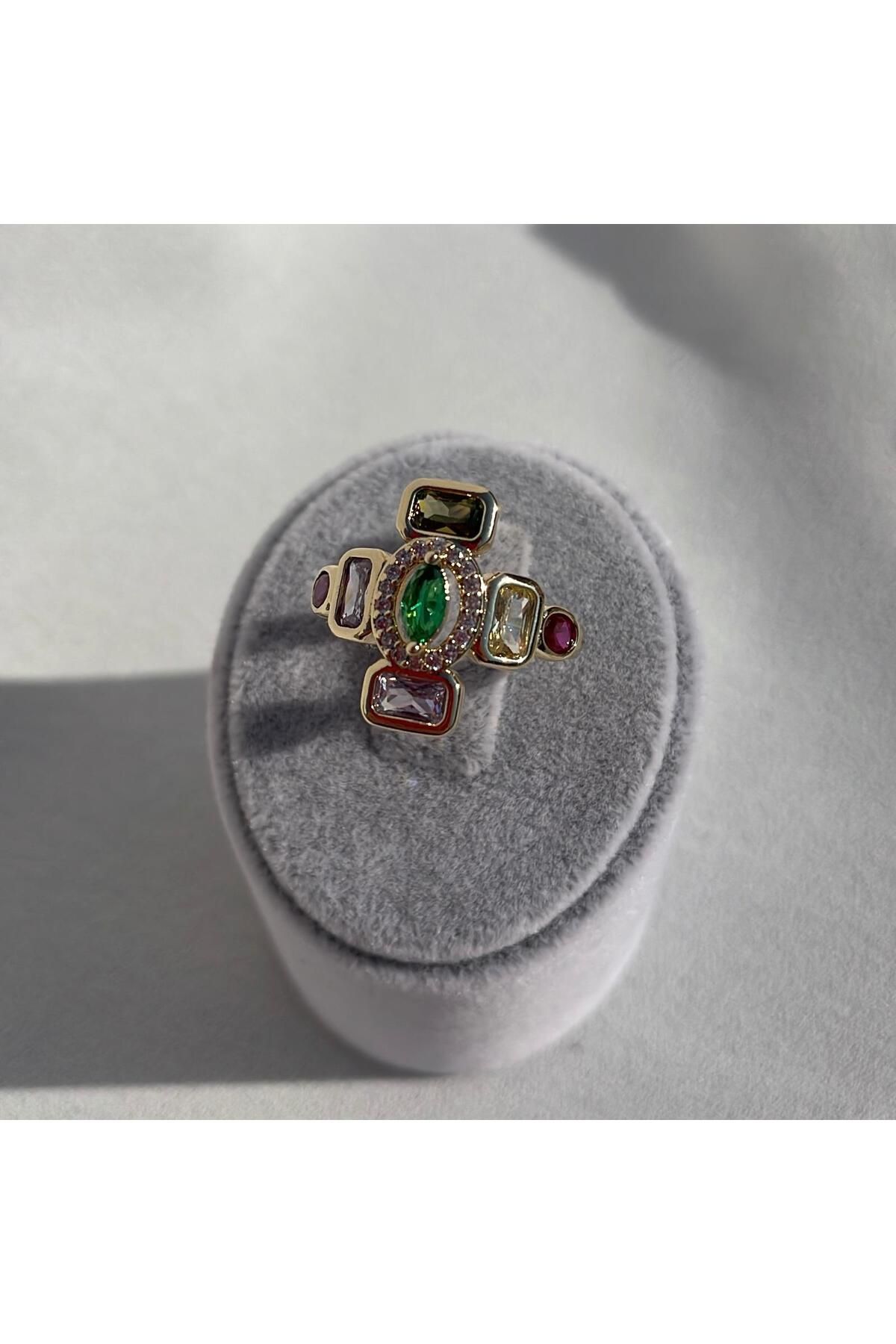 10 july jewelry Çelik Ayarlatılabilir Vintage Yüzük