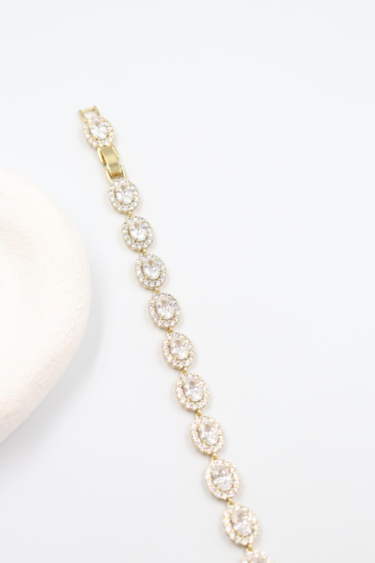BY CANSU ACCESSORİES Nerina Gold Bileklik (14k)