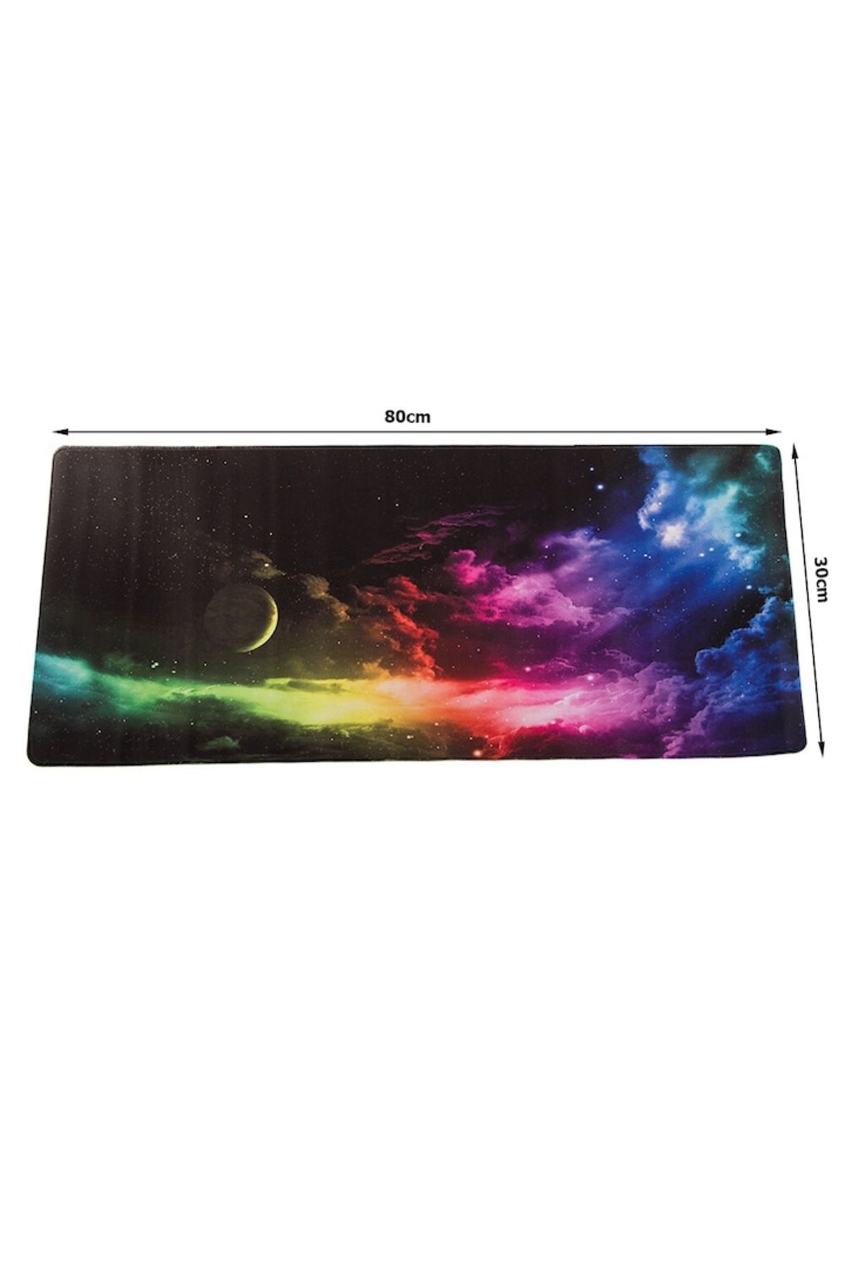 varioshop-VarioShop® gaming mousepad, cosmos model, made of flexible, non-stick material, r 7