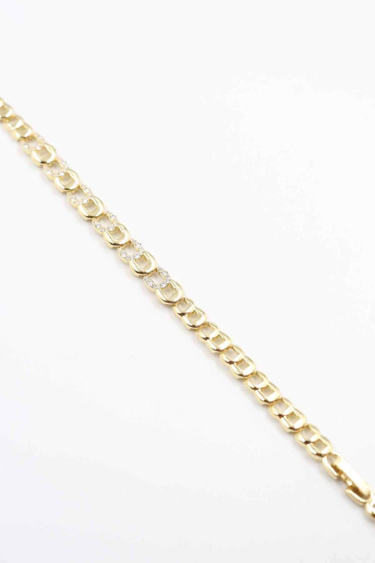 BY CANSU ACCESSORİES Cristiana Gold Bileklik (14k)