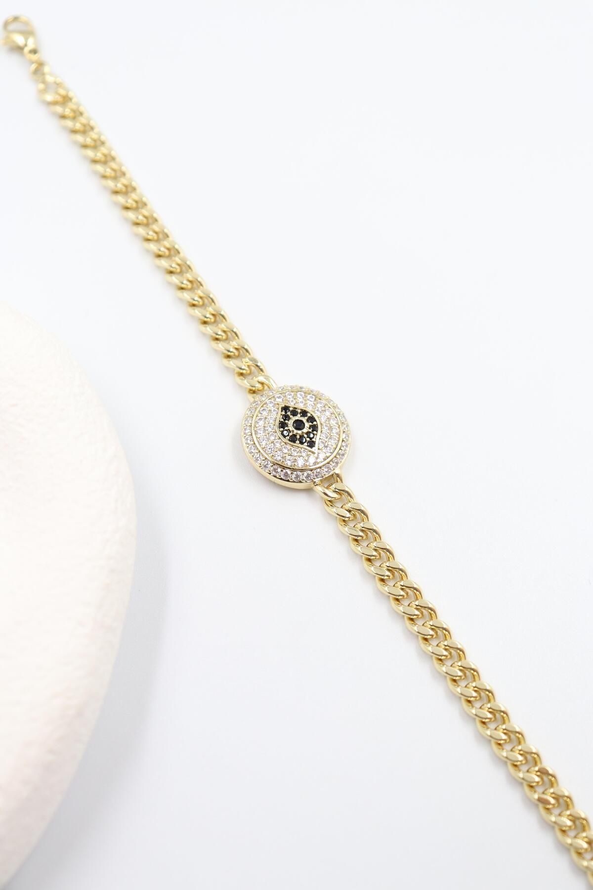 BY CANSU ACCESSORİES Clarina Gold Bileklik (14k)