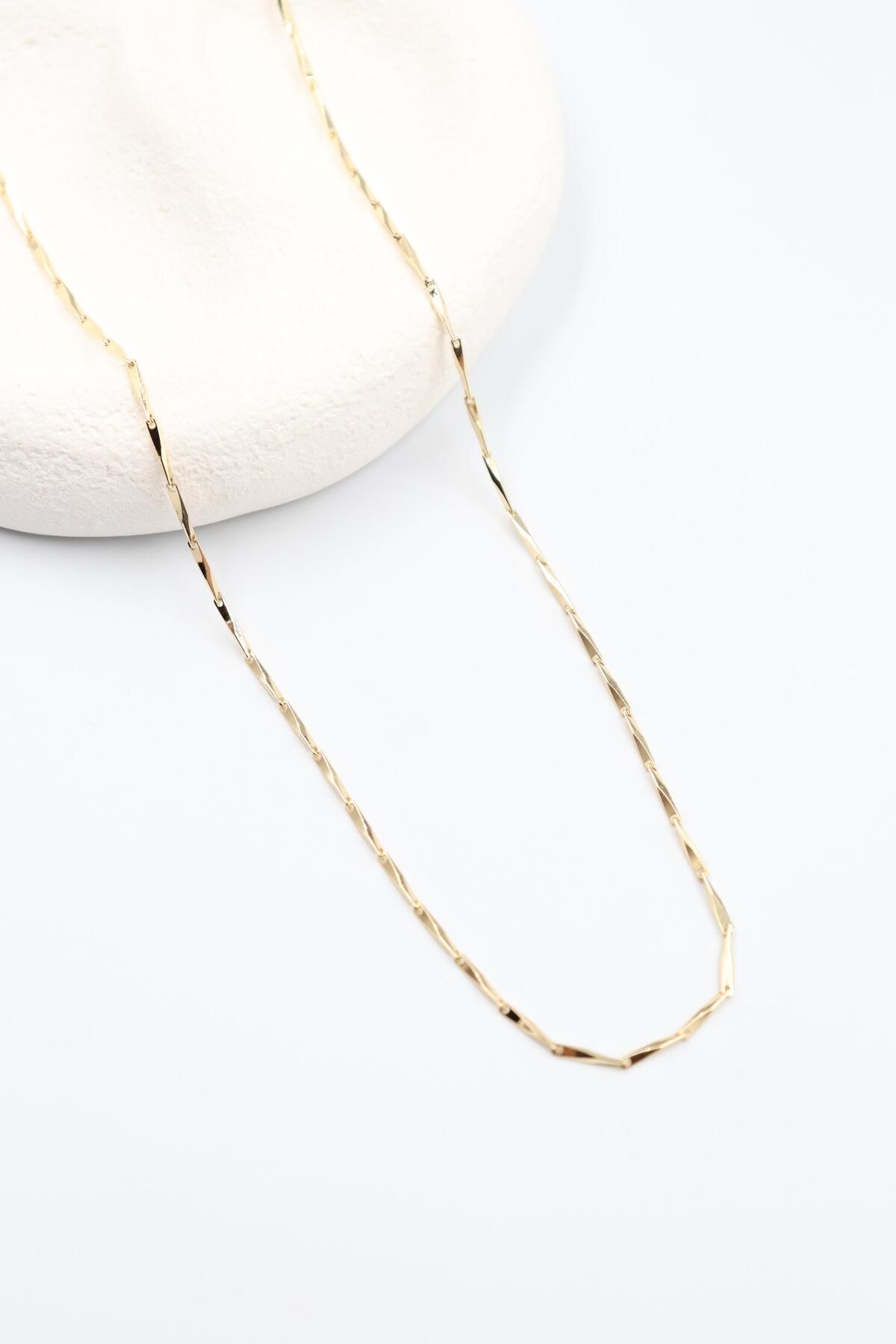 BY CANSU ACCESSORİES Fabiana Gold Kolye (14k)