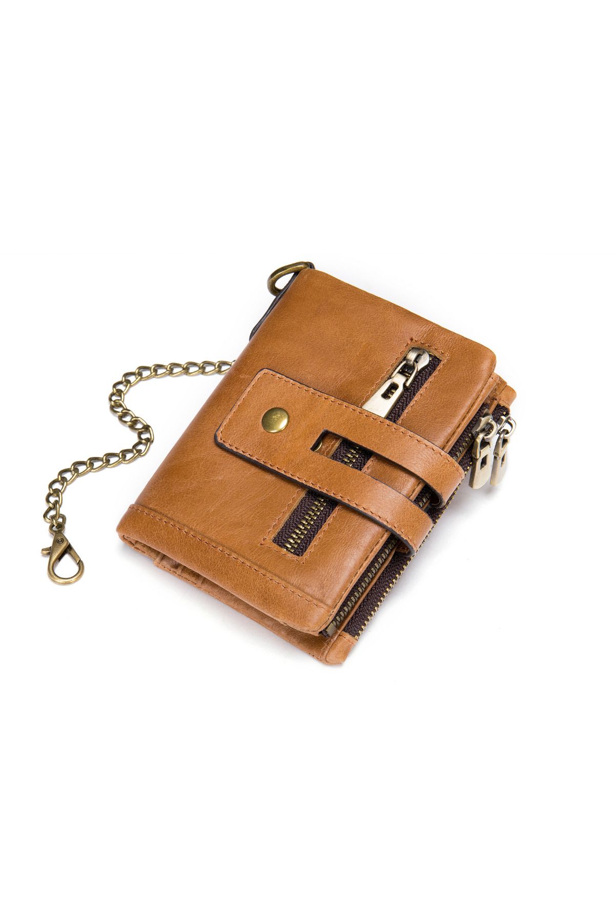 Busy Lady&Gentleman-Oscar men's wallet, genuine leather, RFID blocking, multiple compartments, memory card slots 4