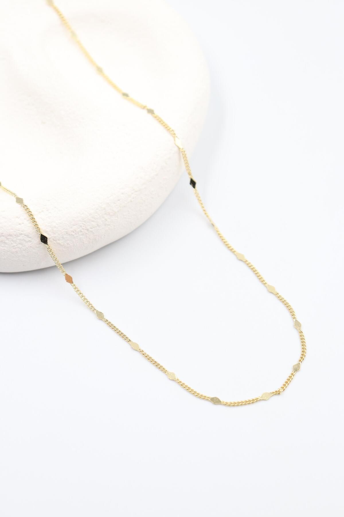 BY CANSU ACCESSORİES Graziella Gold Kolye (14k)