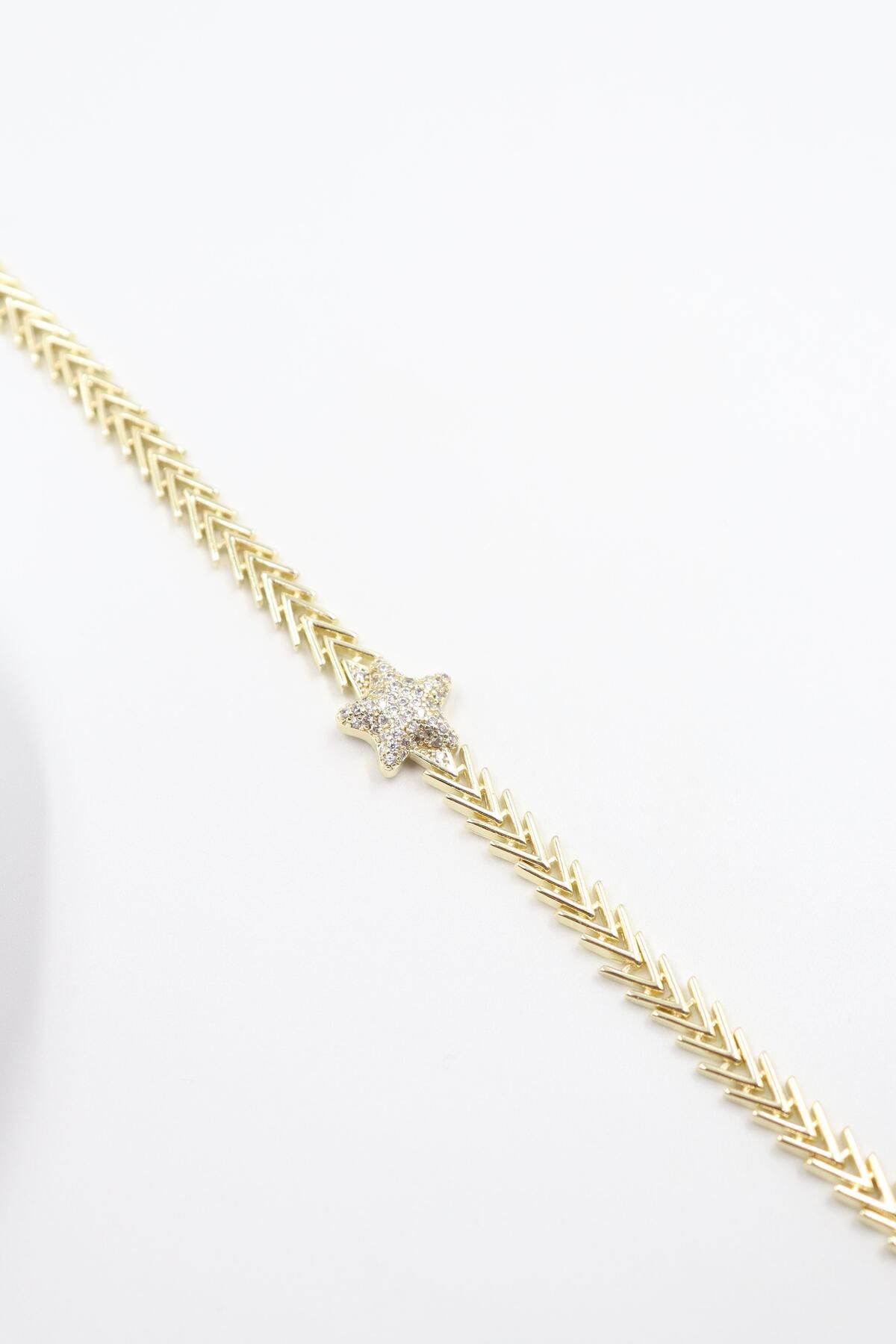 BY CANSU ACCESSORİES Gelsomina Gold Bileklik (14k)