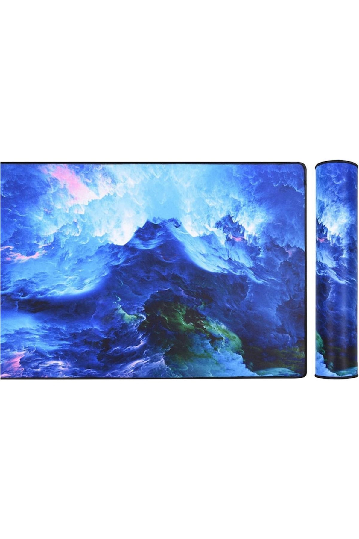 varioshop-VarioShop® gaming mousepad with LED lighting, Made of flexible, non-stick material and 9