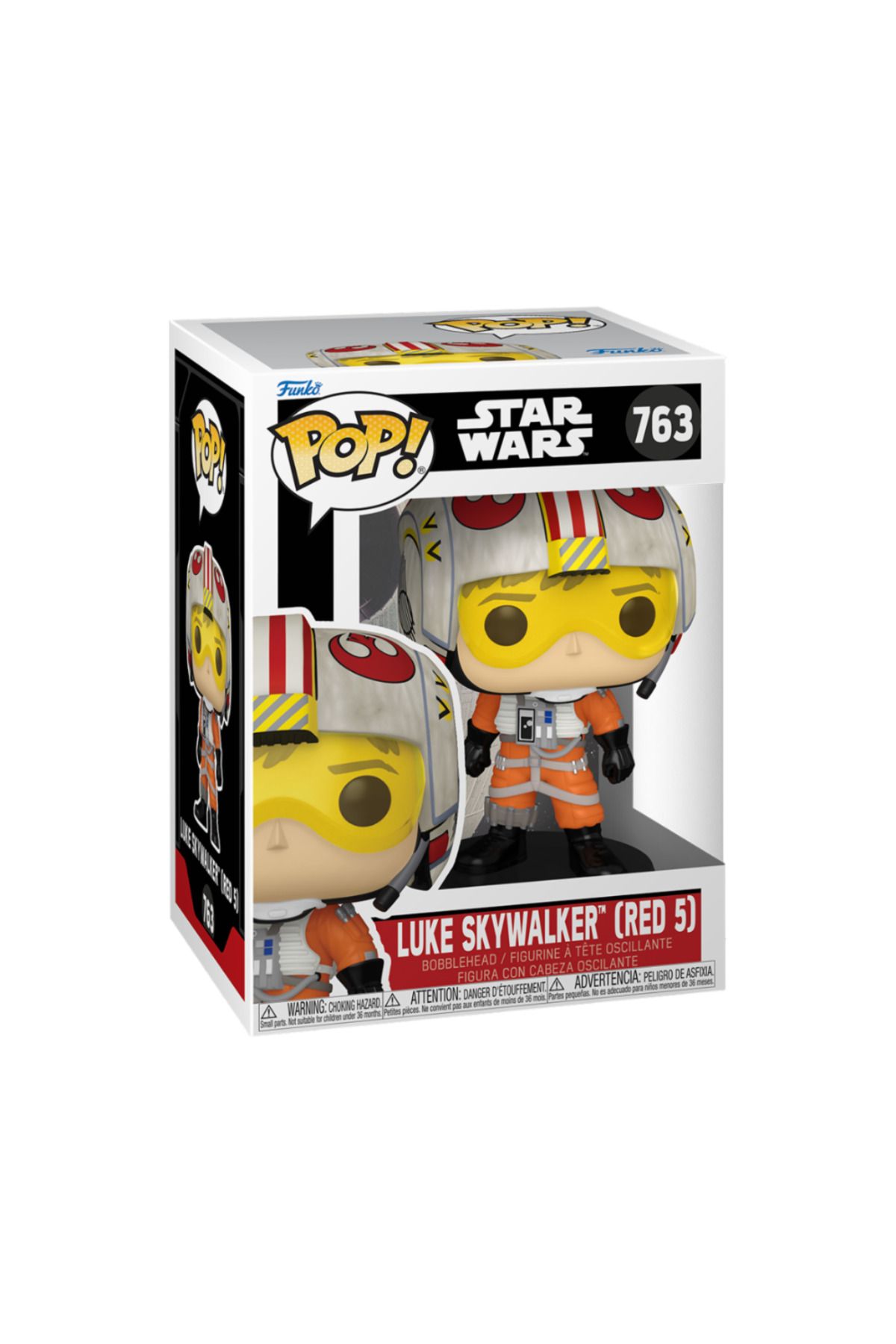 Star Wars Funko Pop! Star Wars Luke Skywalker (Red 5) Figür 763 – Koleksiyonluk Vinil Oyuncak