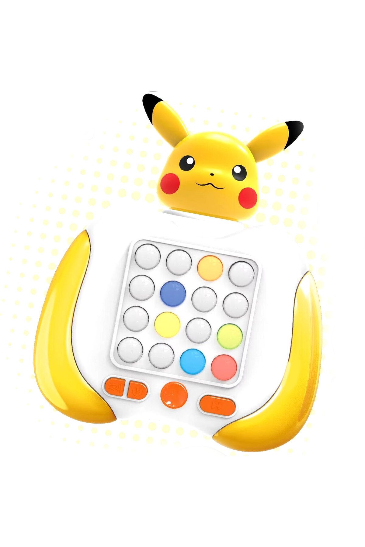 OEM-POPIT Console interactive game, anti-stress, with sounds, 16 buttons and RGB lights, 7 game modes, Pikac 1