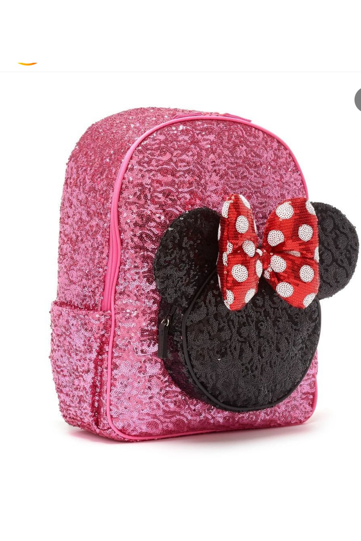 Kids fashion in Love Disney Minnie Mouse Payetli Sırt çantası