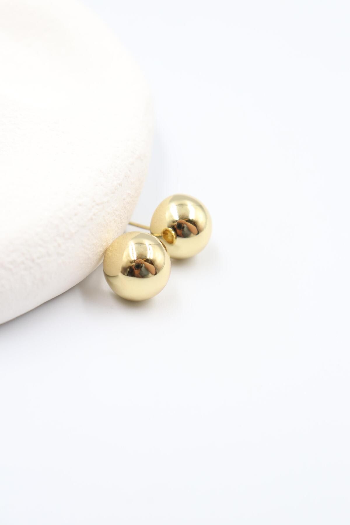BY CANSU ACCESSORİES Erica Gold Küpe (14k)