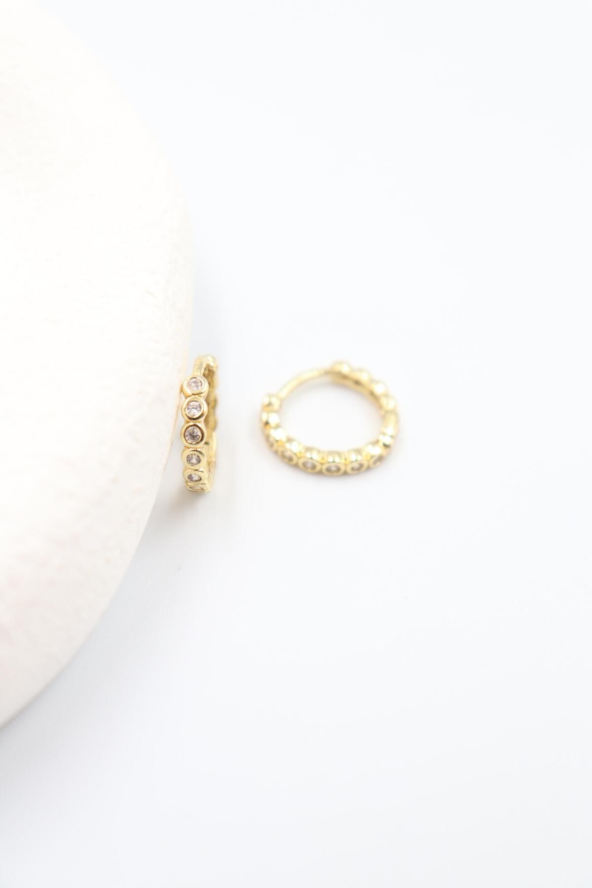 BY CANSU ACCESSORİES Rosa Gold Küpe (14k)