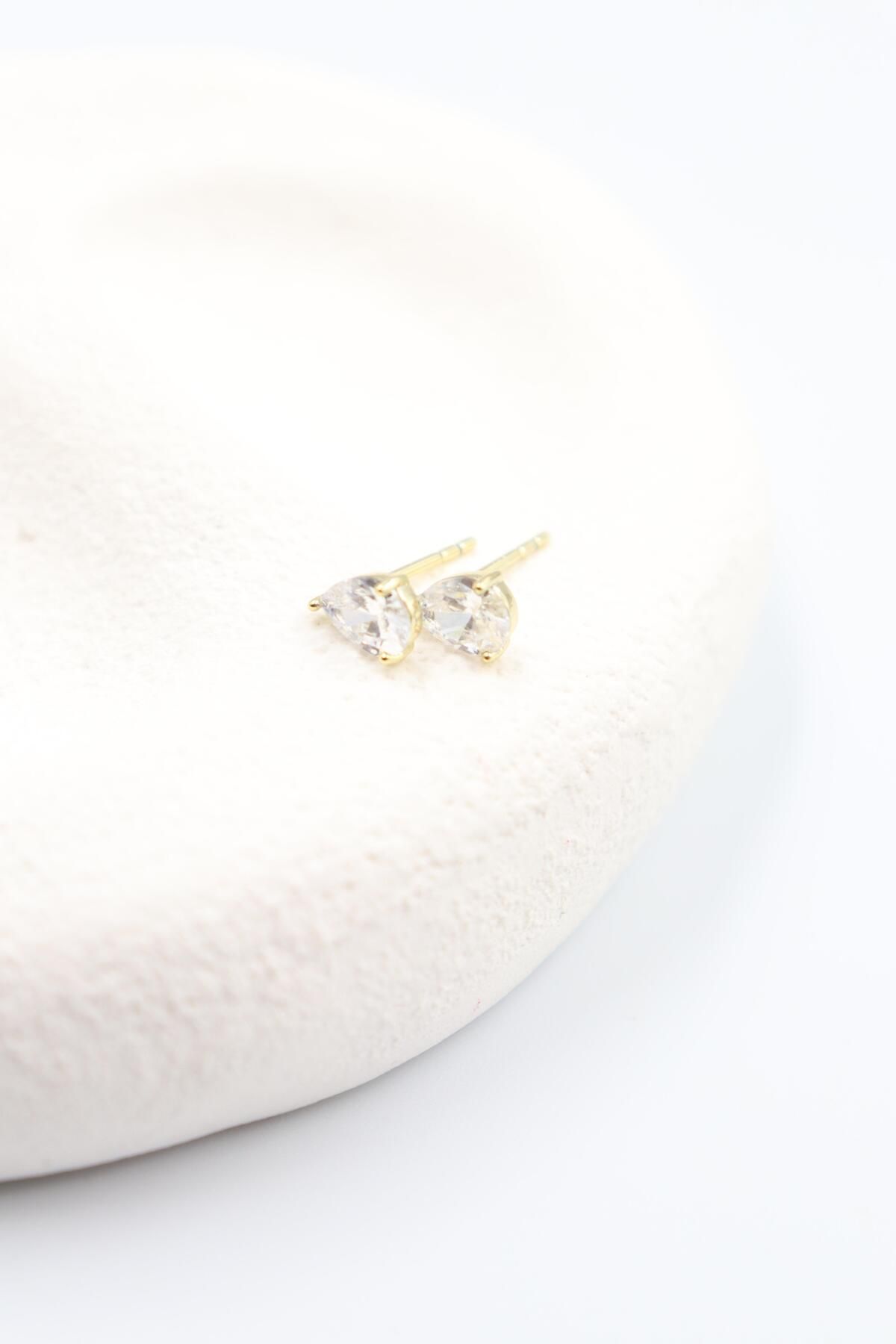 BY CANSU ACCESSORİES Irene Gold Küpe (14k)
