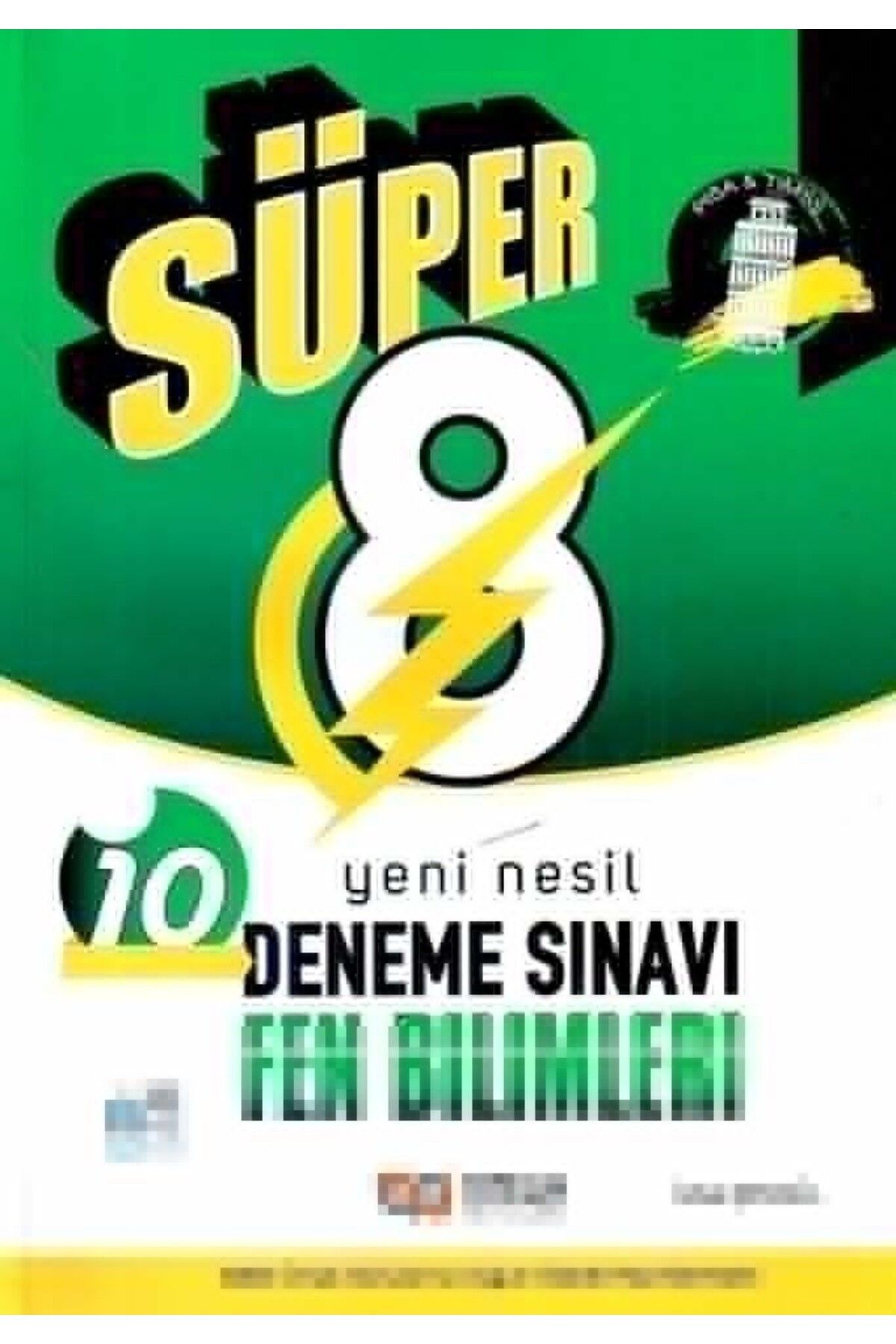 Ankara Kitap Merkezi 8. Sınıf Fen Bilimleri Süper 10 Deneme Sınavı Nitelik Yayınları